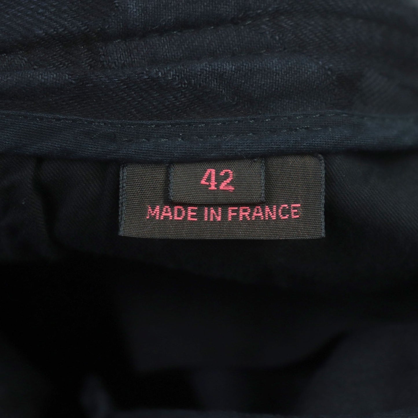 LOUIS VUITTON Denim pants cotton black 42