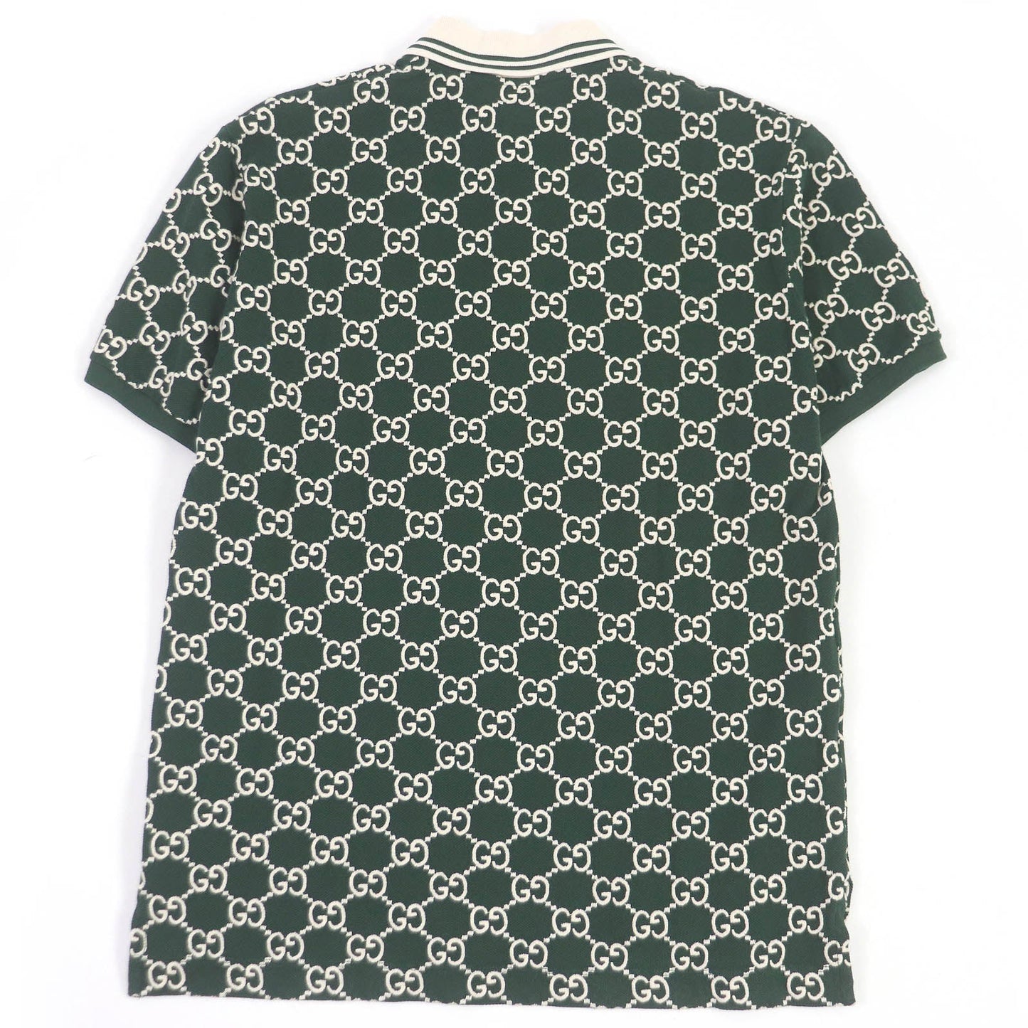 GUCCI Short sleeve polo shirt 598956 cotton green S