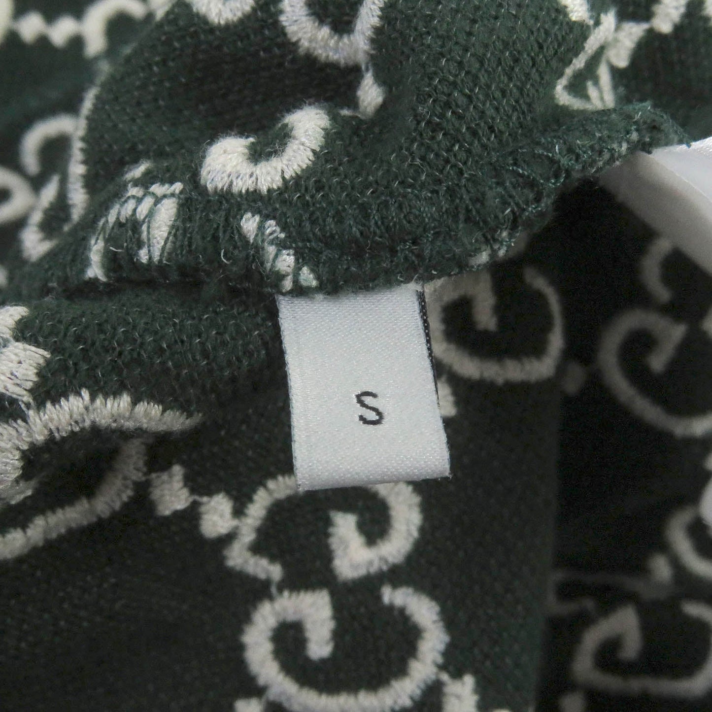 GUCCI Short sleeve polo shirt 598956 cotton green S