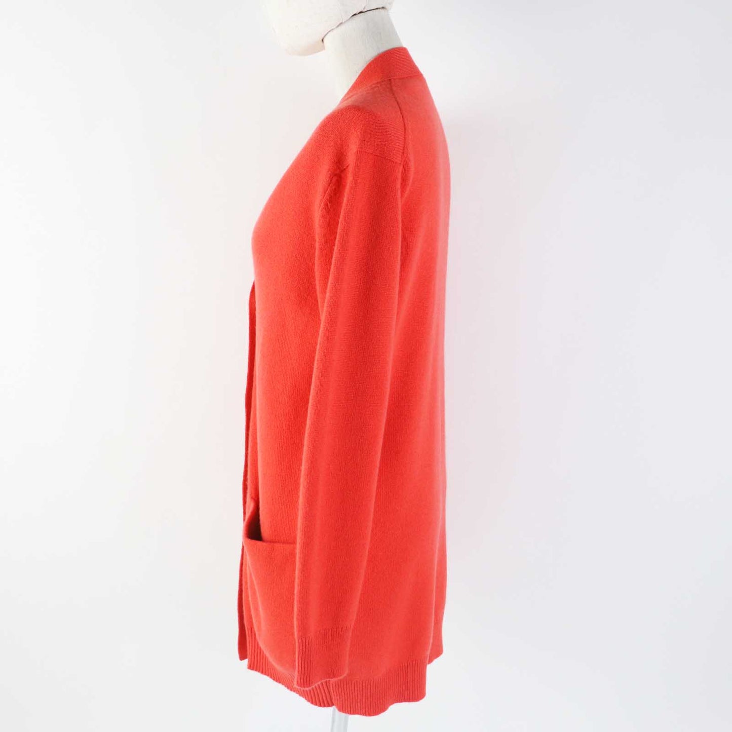HERMES cardigan cashmere Orange 34