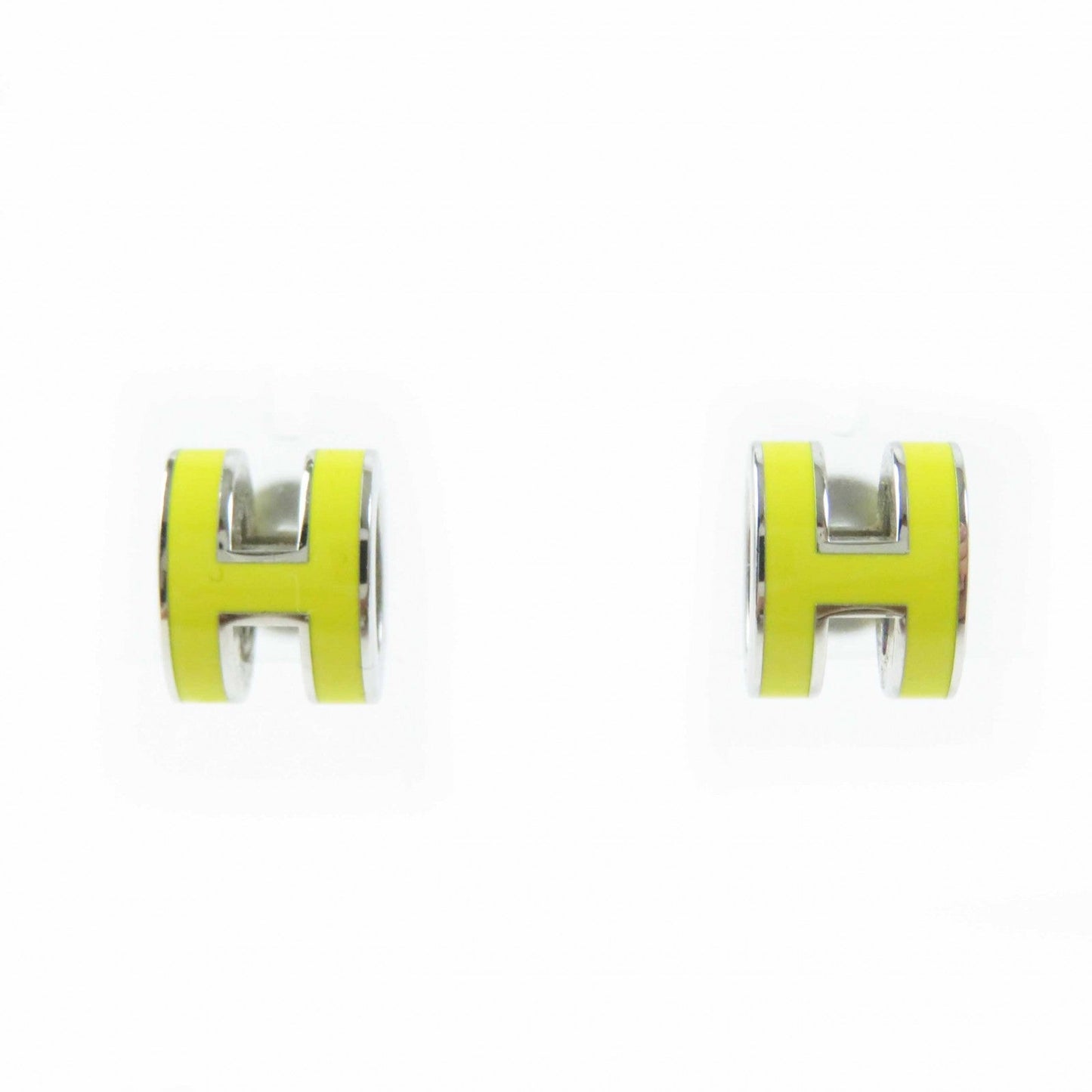 HERMES Pierce Gold Plated Yellow silver Mini Pop Ash H