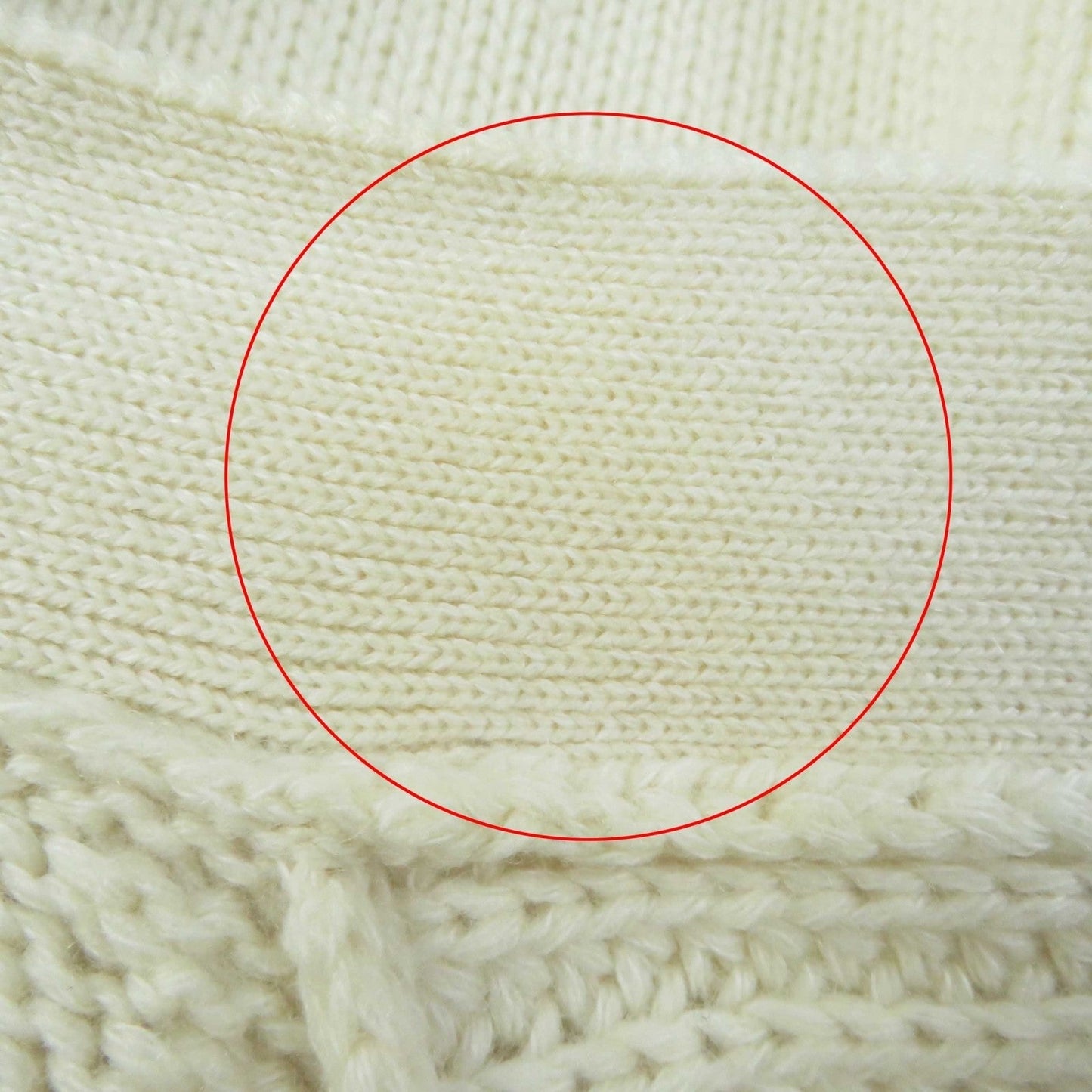 HERMES cardigan 3E2702D1 cashmere Ivory 34