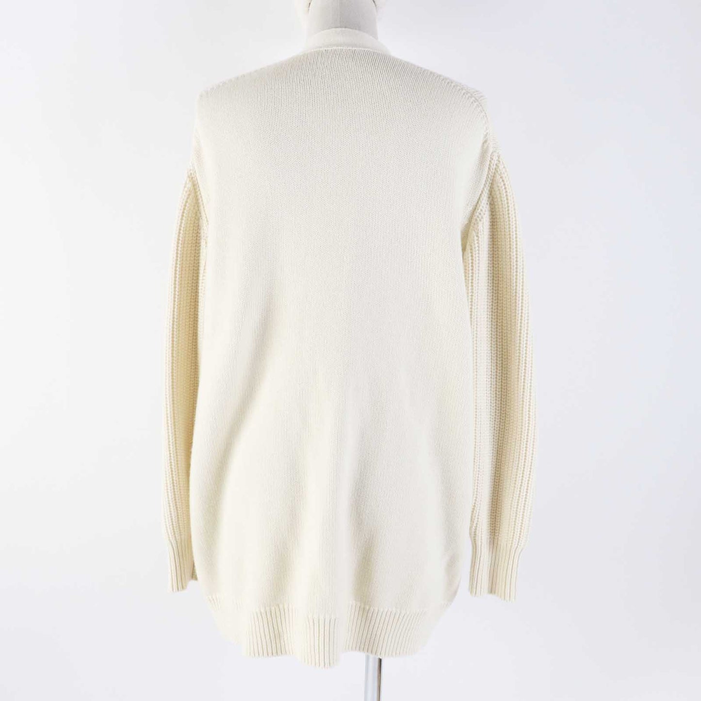 HERMES cardigan 3E2702D1 cashmere Ivory 34