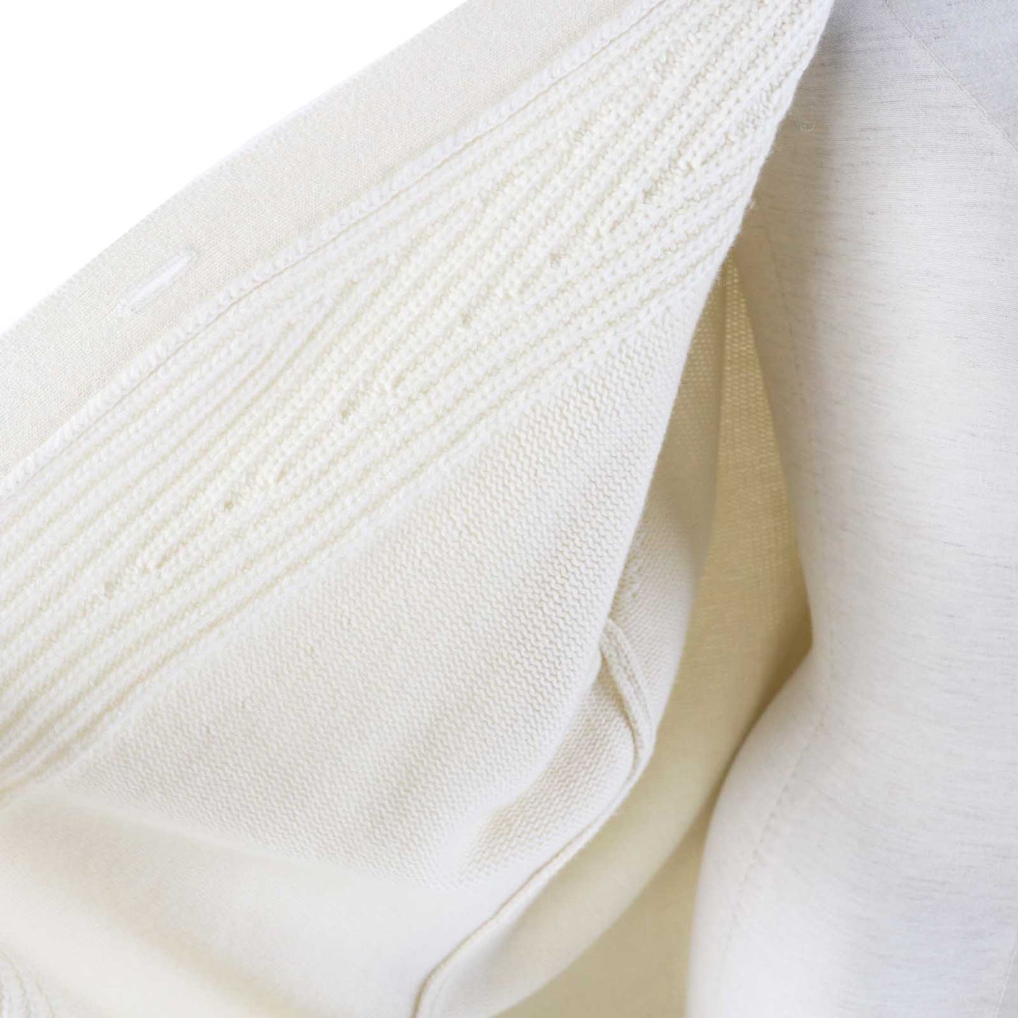 HERMES cardigan 3E2702D1 cashmere Ivory 34