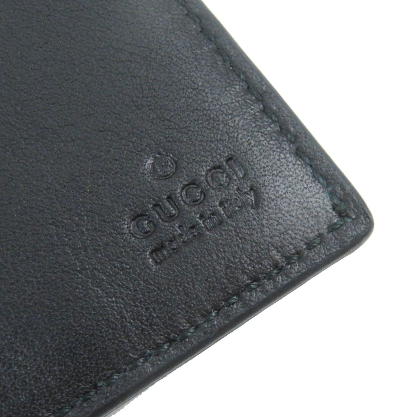 GUCCI Card Case 146230 leather black