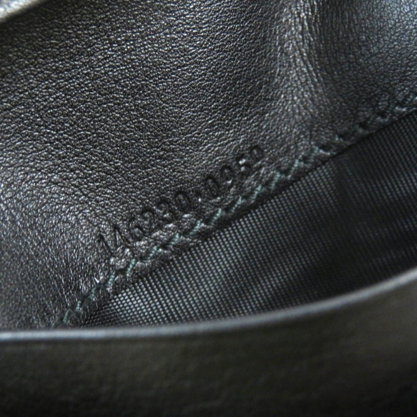 GUCCI Card Case 146230 leather black