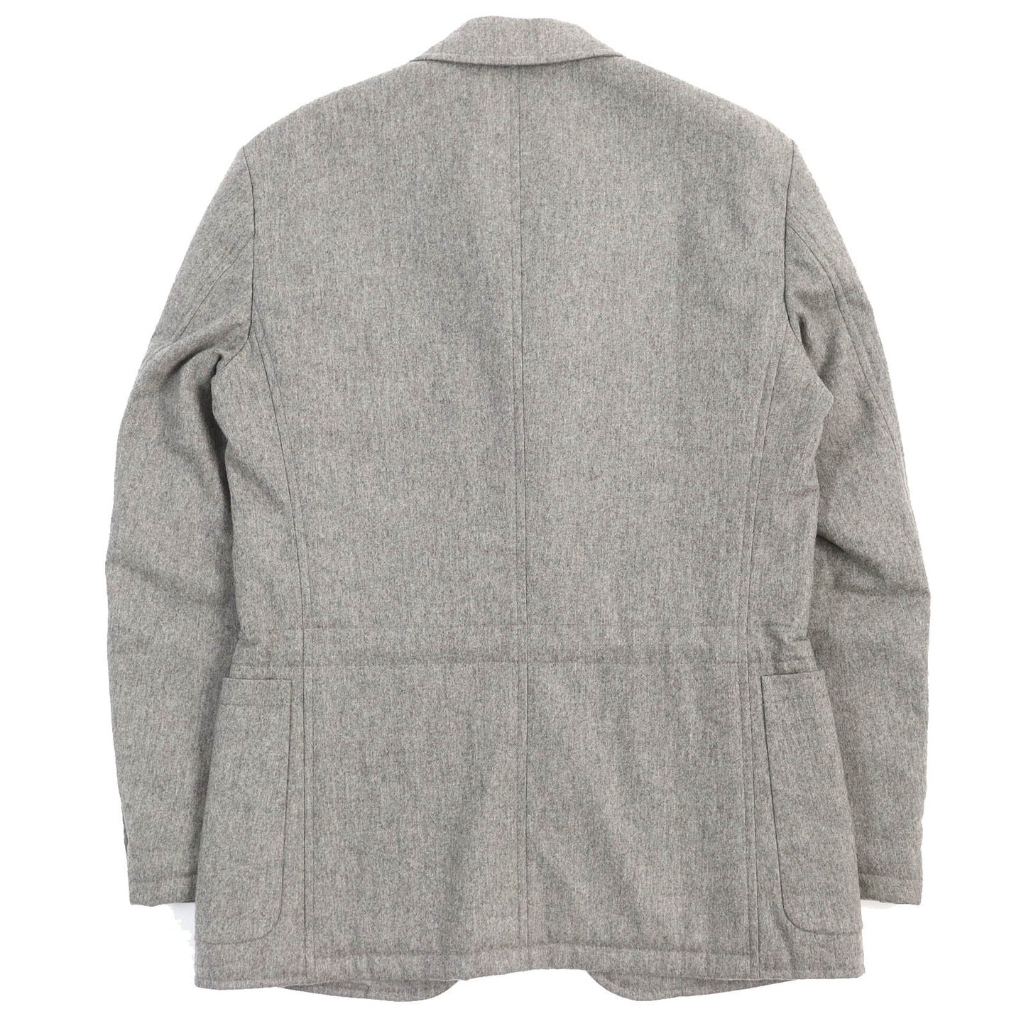 HERMES tailored jacket wool gray 46