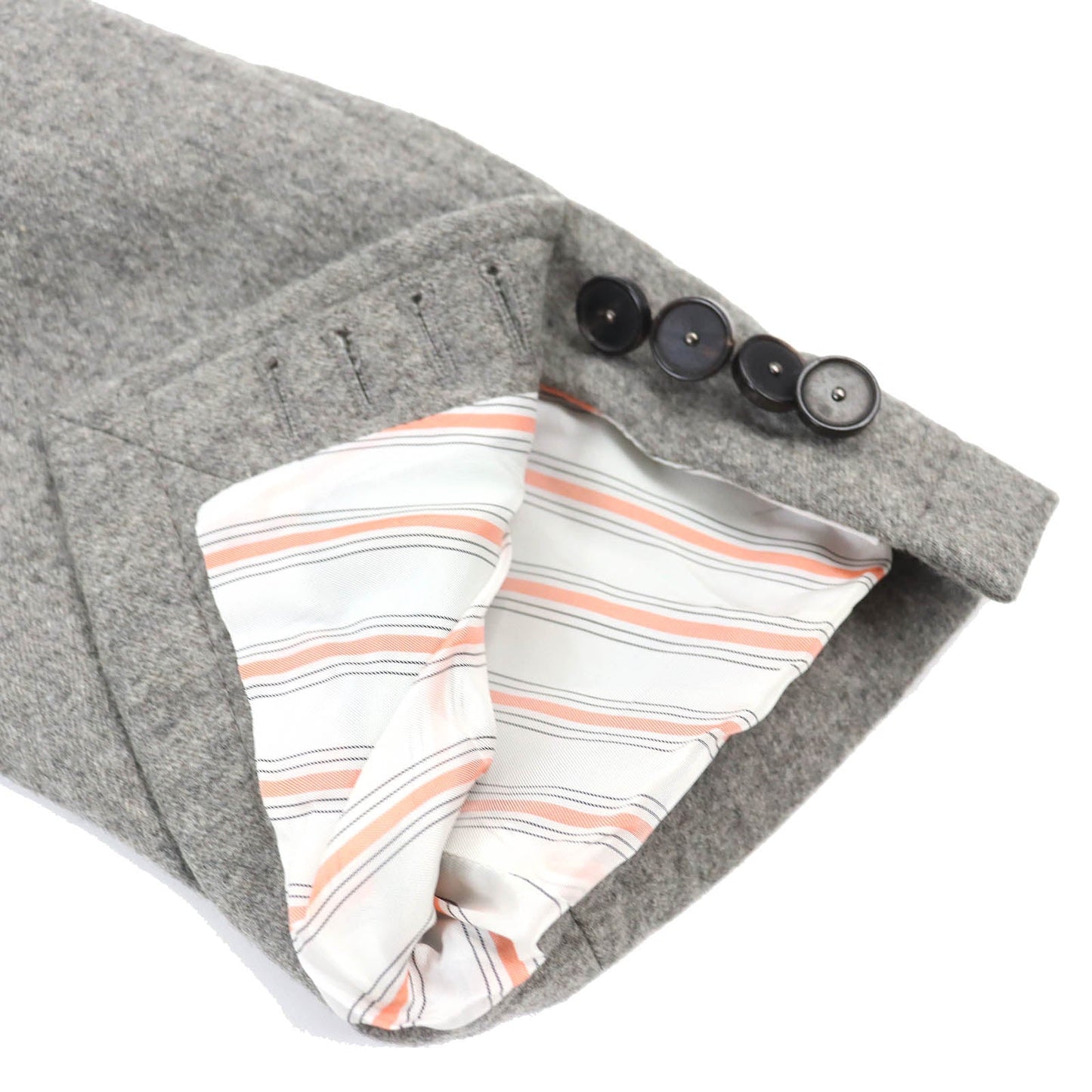 HERMES tailored jacket wool gray 46