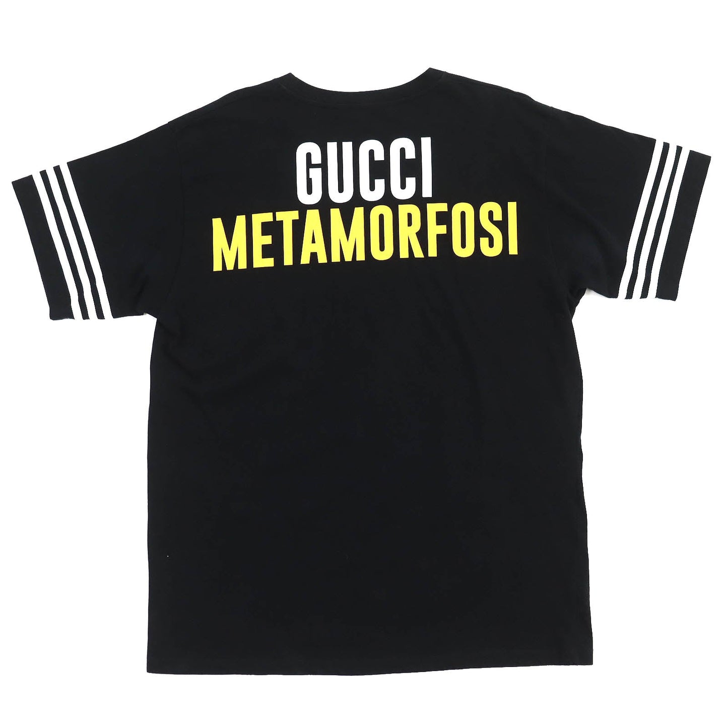 GUCCI Short sleeve T-shirt 616036 cotton Black multicolor M