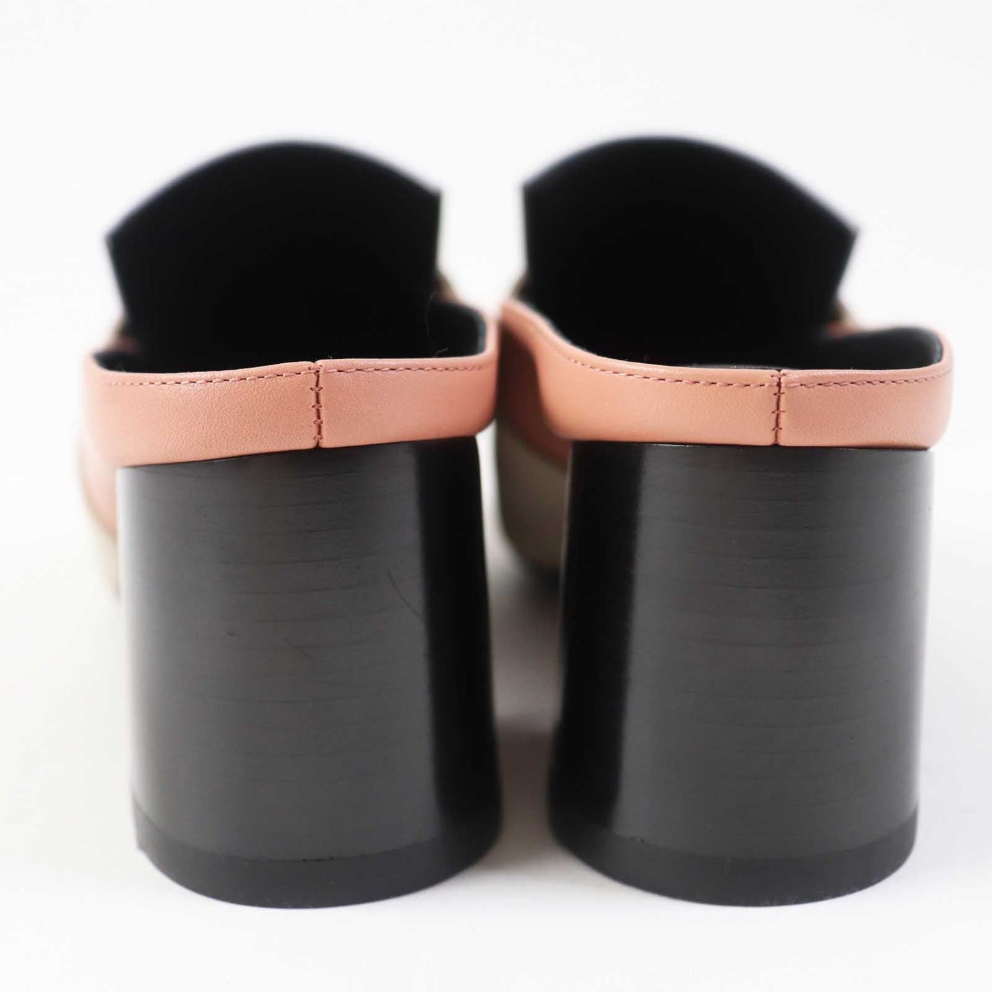 HERMES Mule leather Multi Blossom 36.5