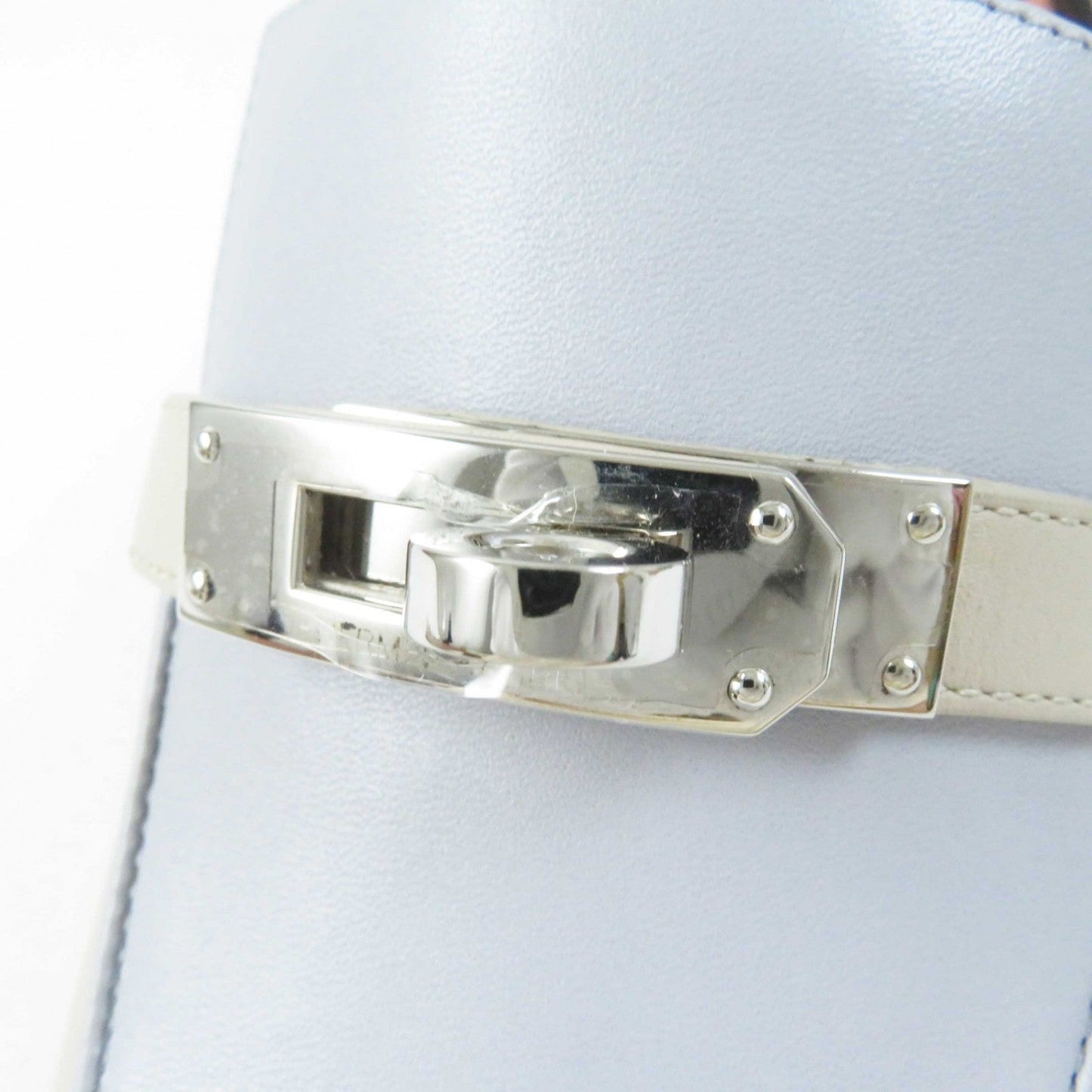 HERMES Mule leather Multi Blossom 36.5