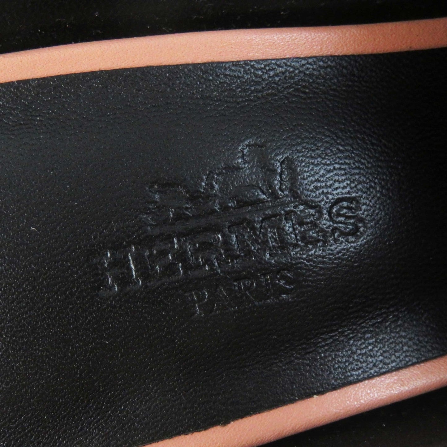 HERMES Mule leather Multi Blossom 36.5
