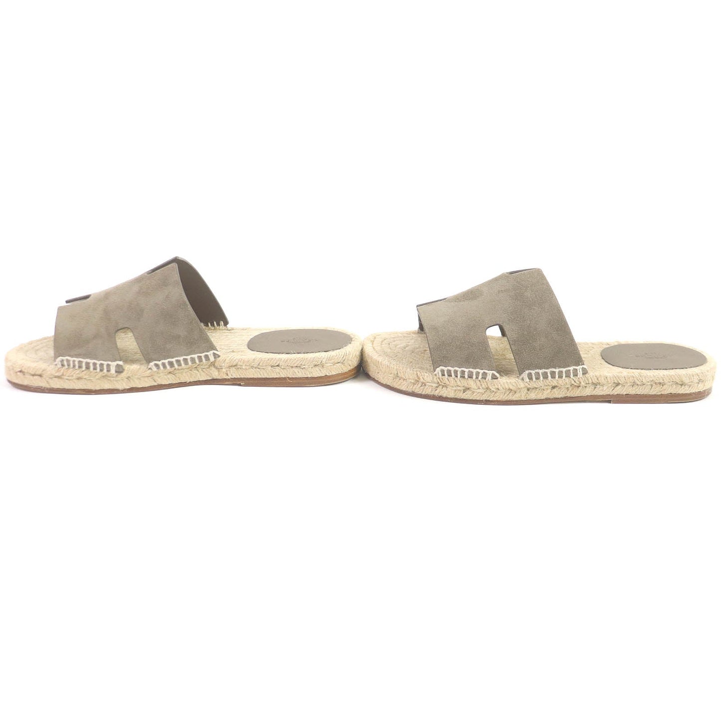 HERMES Sandals H231001ZH1J390 Chevre Veroa Etope Antigua 39
