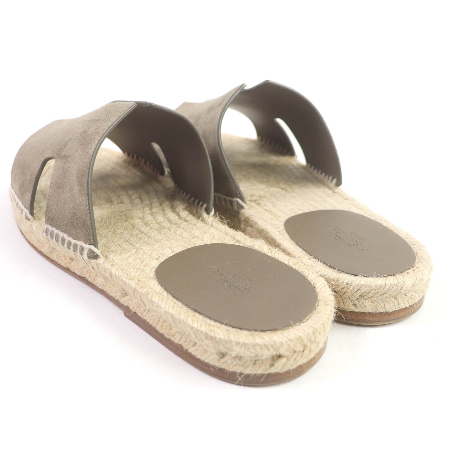 HERMES Sandals H231001ZH1J390 Chevre Veroa Etope Antigua 39