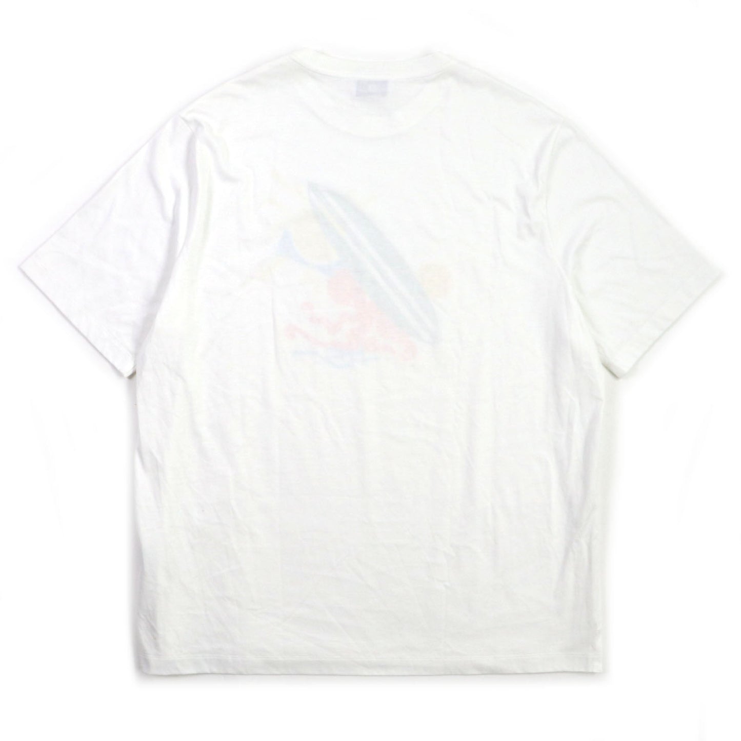 HERMES Short sleeve T-shirt cotton white Pool Watch XL