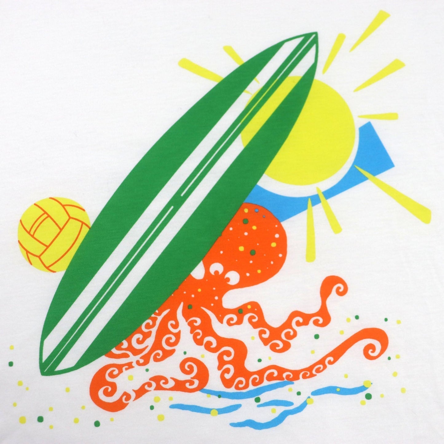HERMES Short sleeve T-shirt cotton white Pool Watch XL