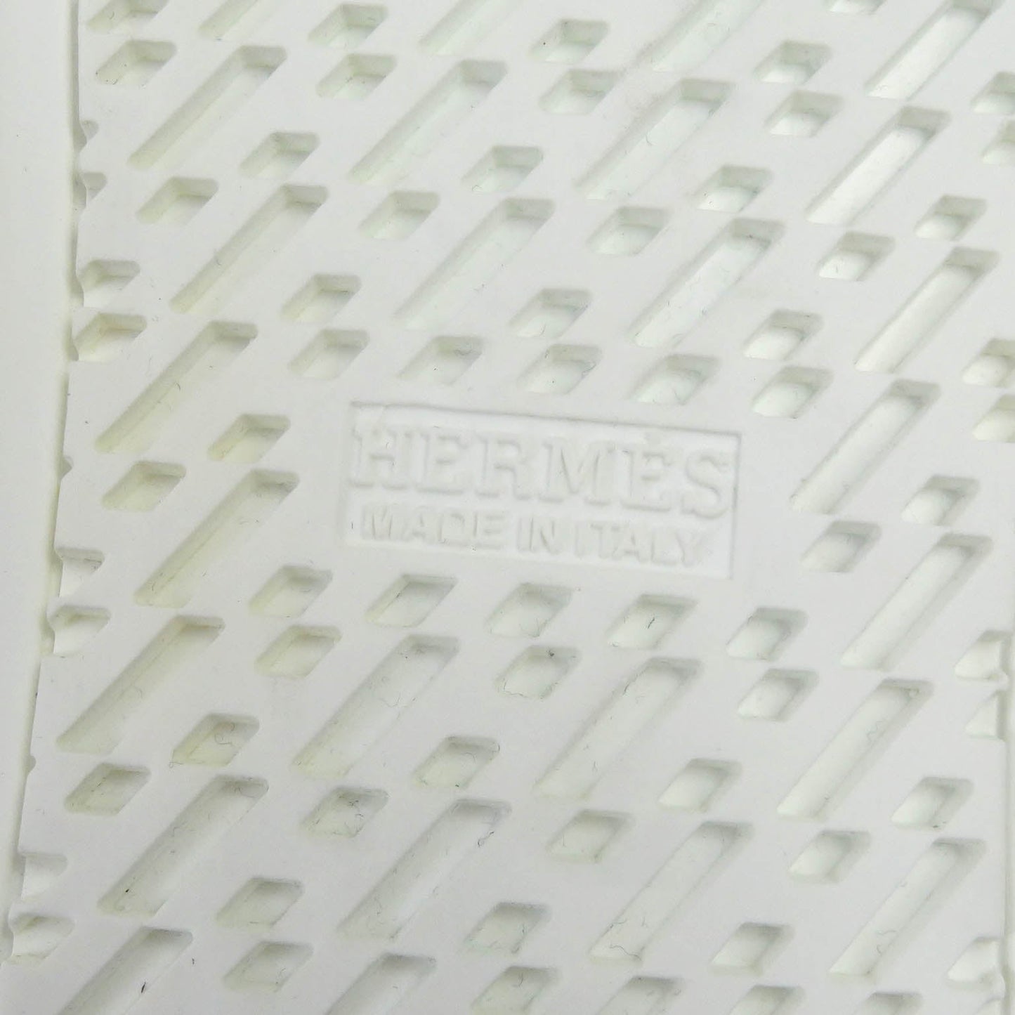 HERMES Low cut sneakers canvas Navy white Bookplate 40.5