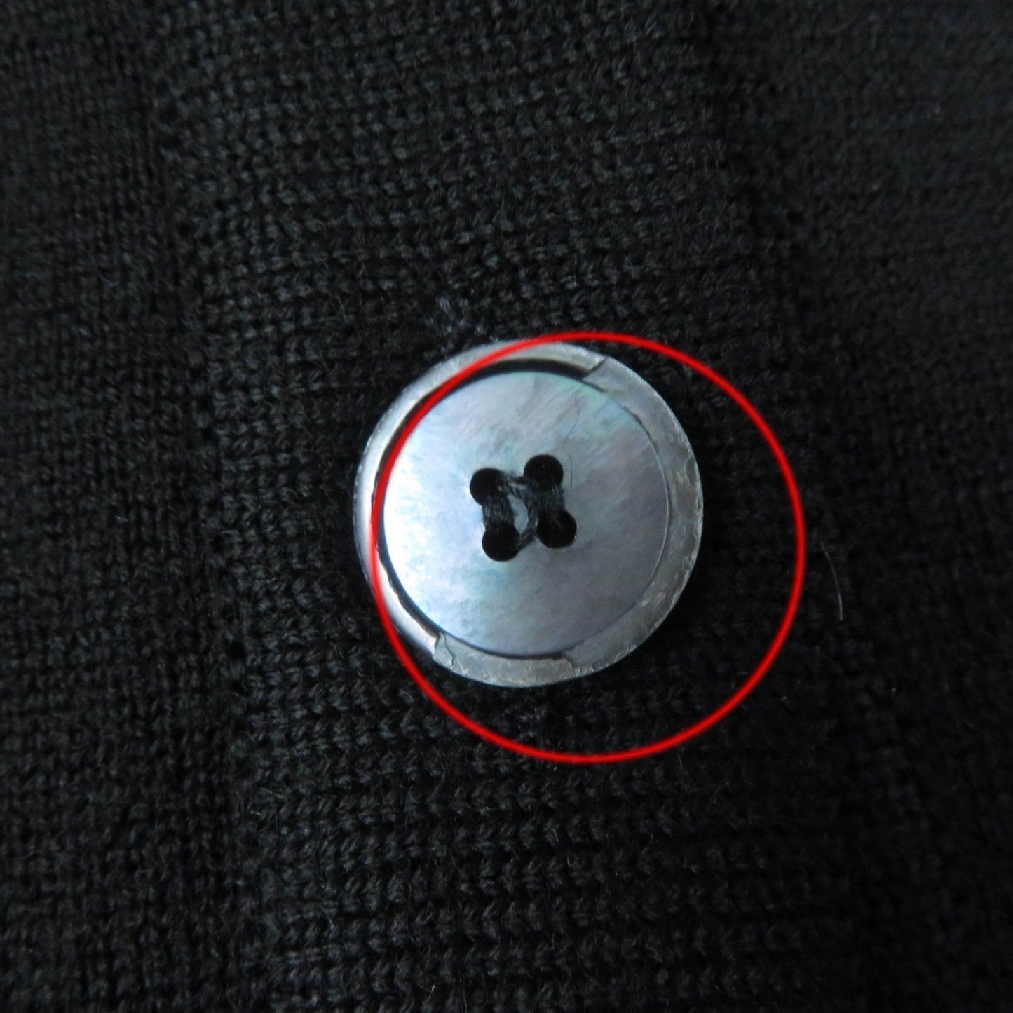 HERMES cardigan wool black CHASSE EN INDE Indian Hunting S