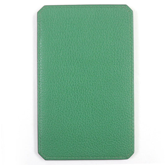 HERMES Card Case Epsom green City 3CC