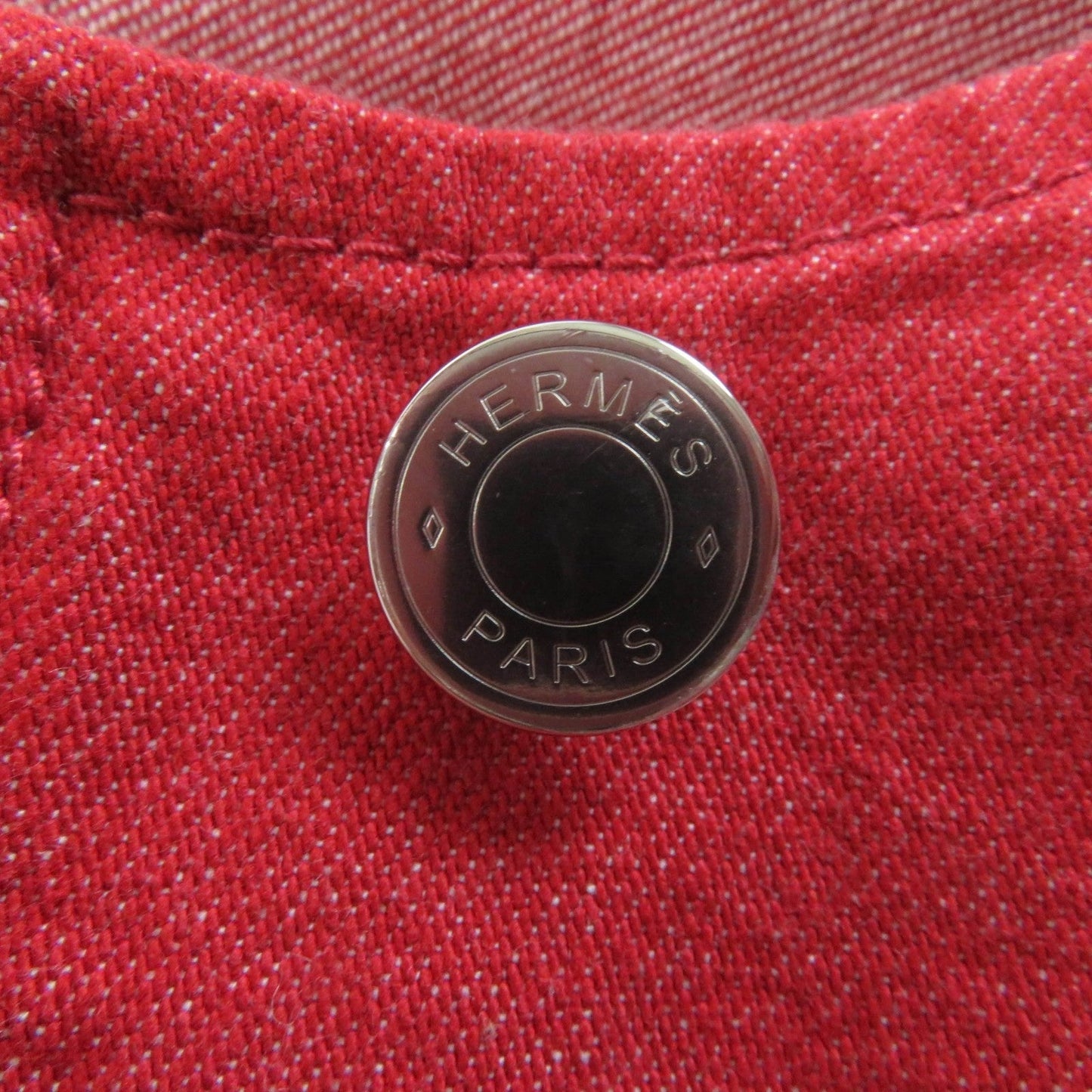 HERMES No color jacket 2E0251DQ cotton Red 36