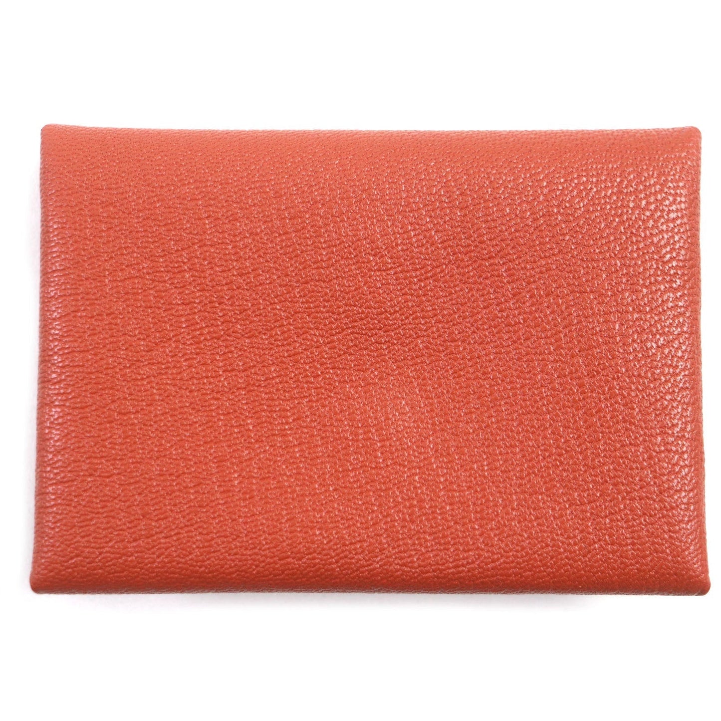 HERMES Coin case Shoble misol Orange Calvi duo