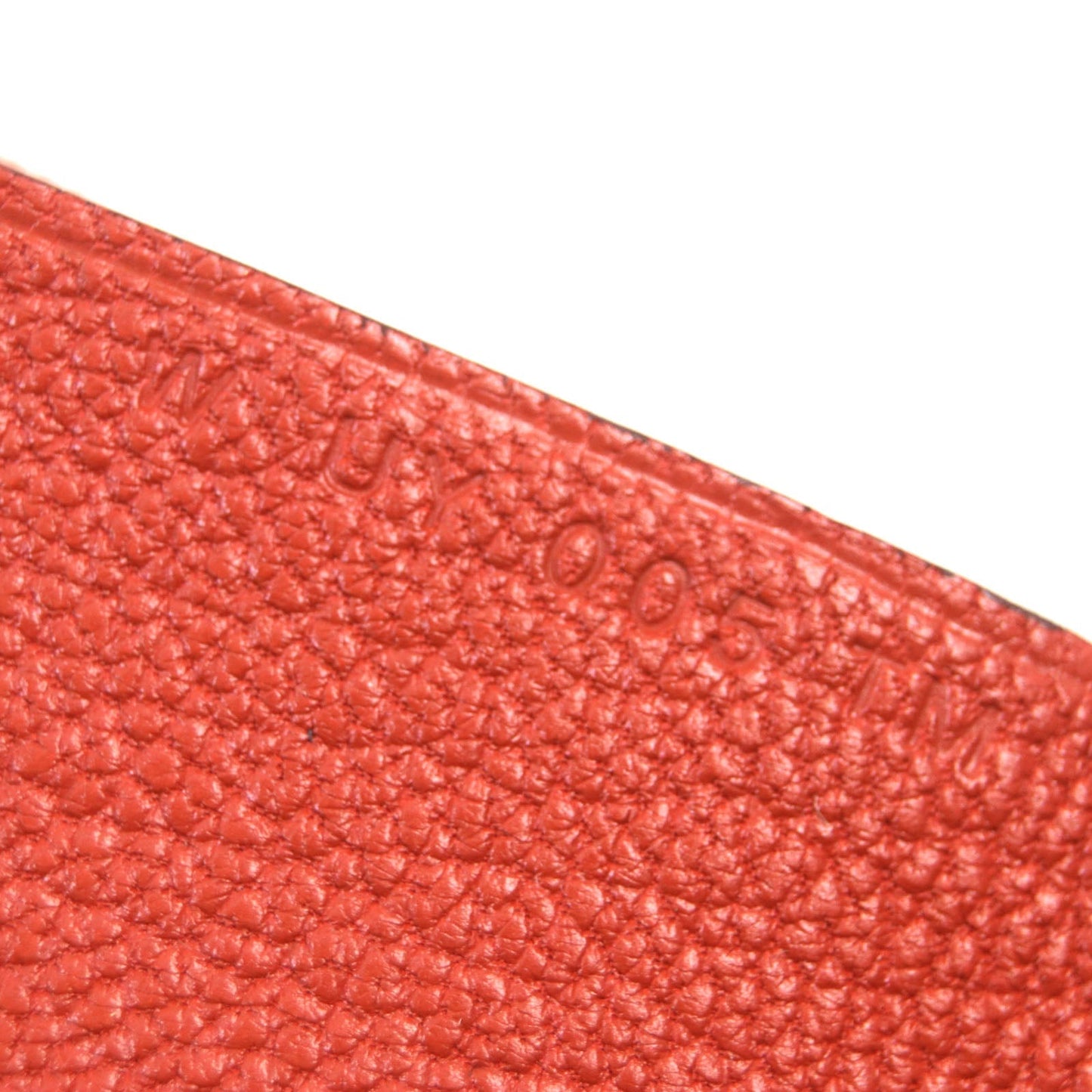 HERMES Coin case Shoble misol Orange Calvi duo