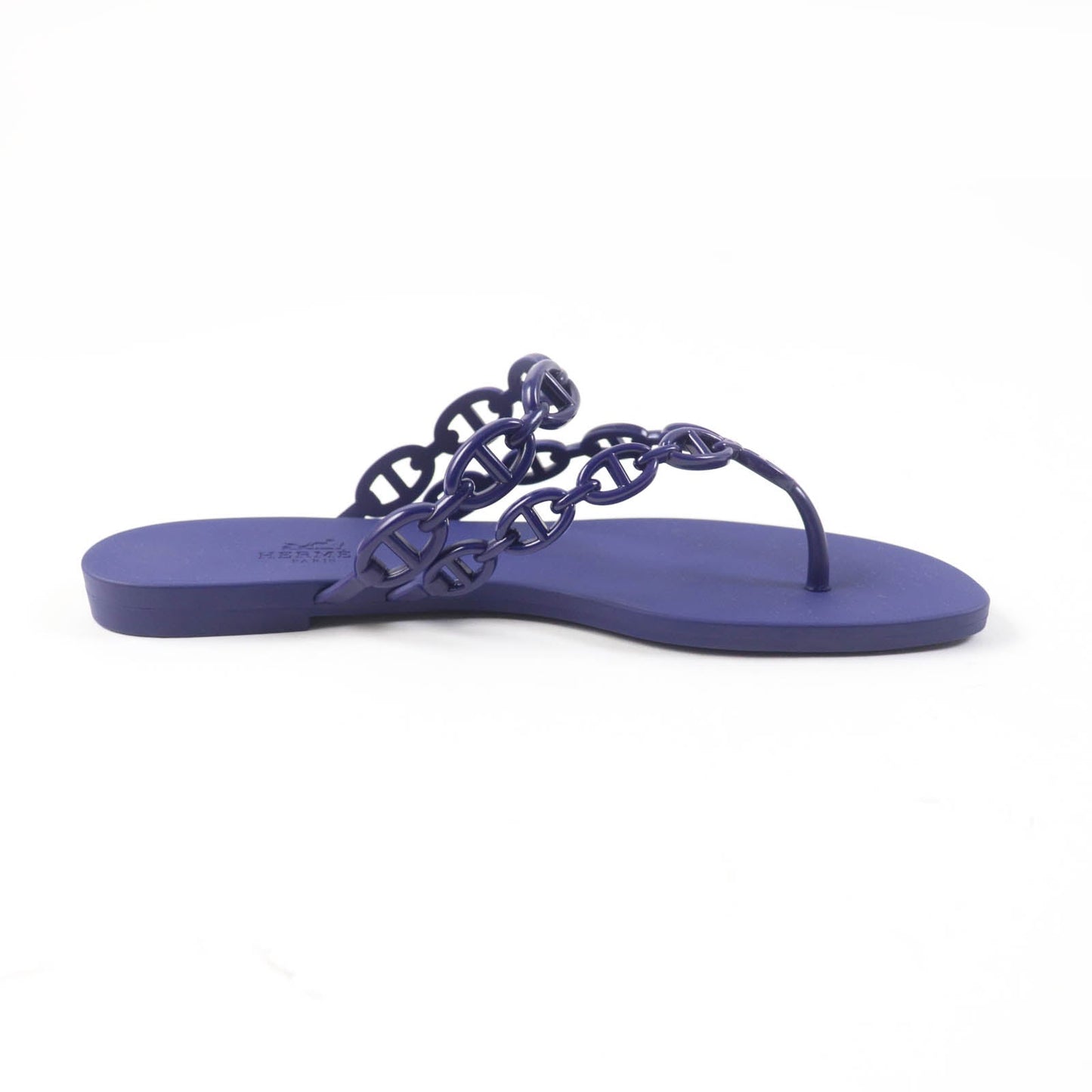 HERMES Sandals rubber purple island 37