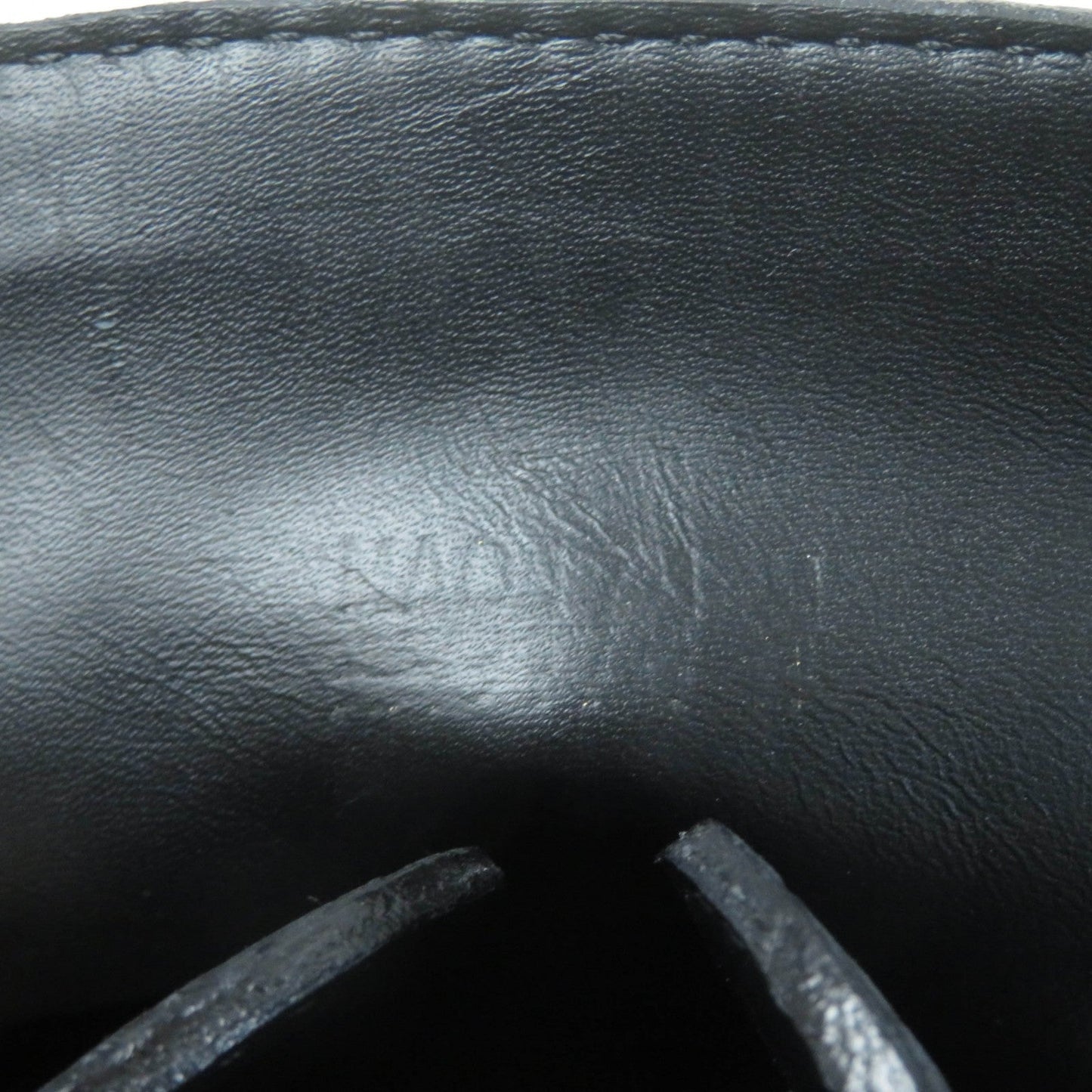 LOUIS VUITTON Ankle boots leather black 38