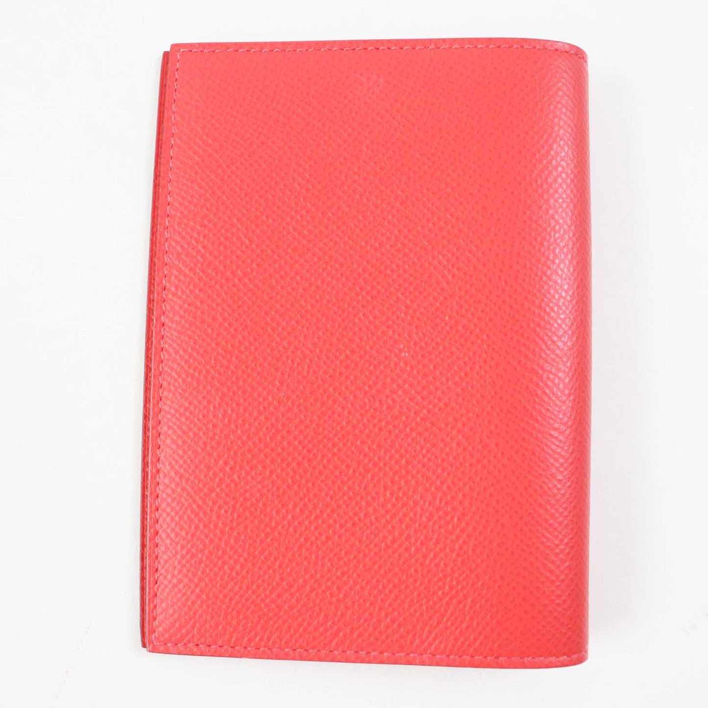 HERMES Notebook cover Epsom Rouge tomato Agenda PM