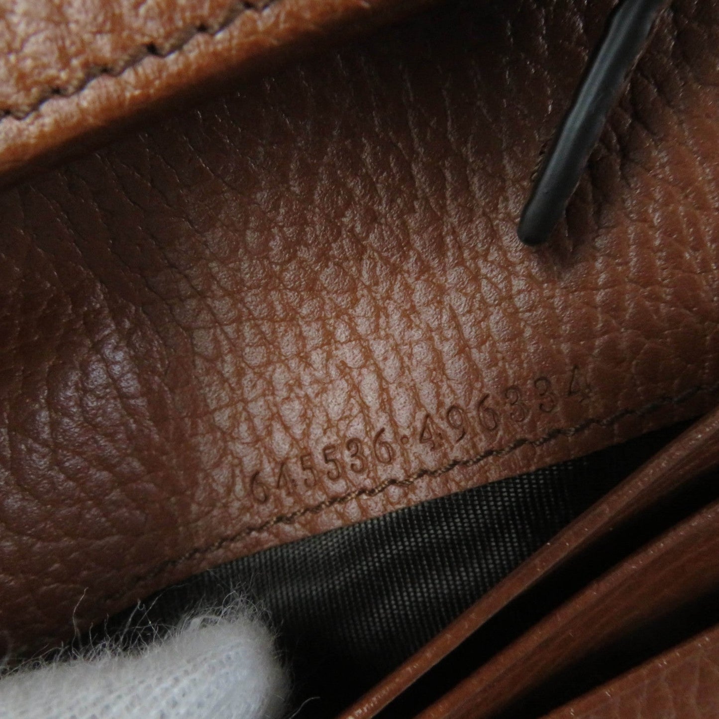GUCCI Bifold Wallet 645536 denim Indigo Gucci Jackie 1961 Card Case Wallet