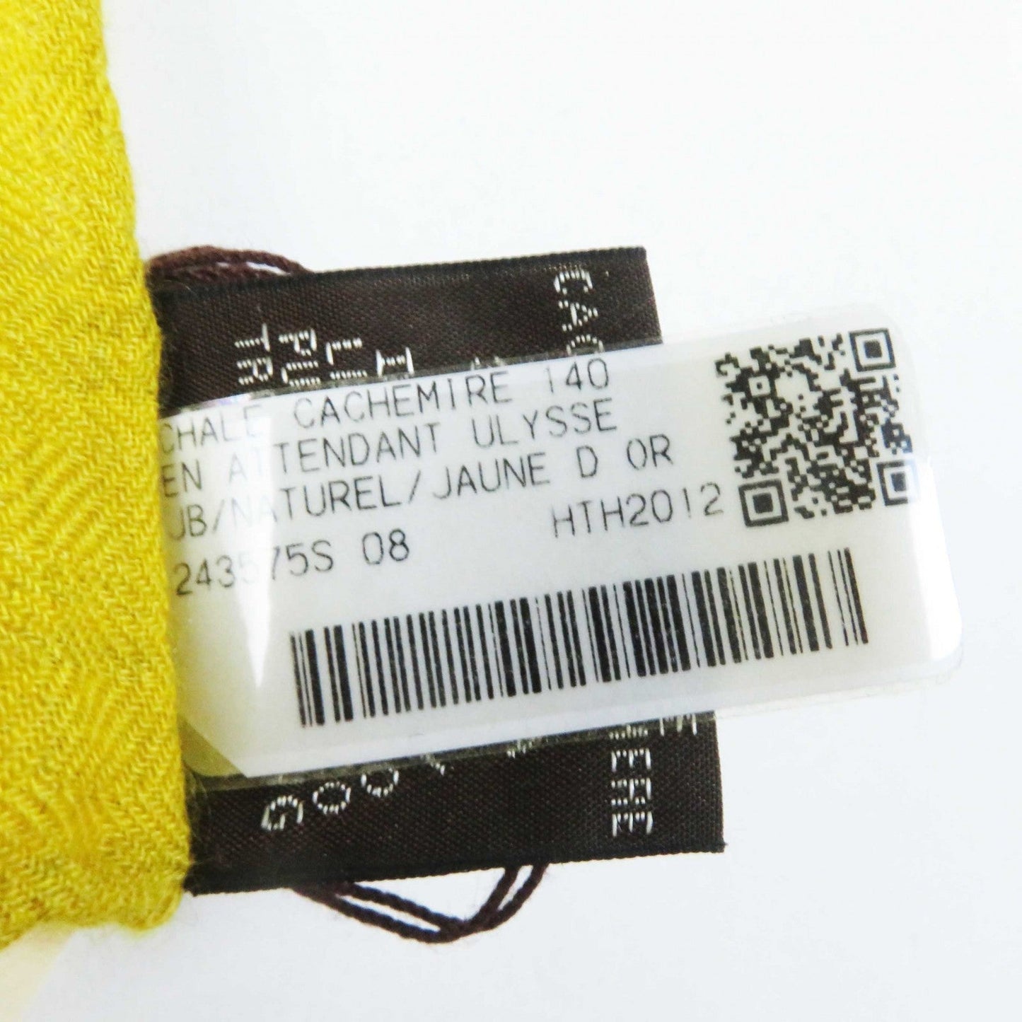 HERMES Stall cashmere multicolor Carre140 En Attendant Ulysse Waiting for Odysseus