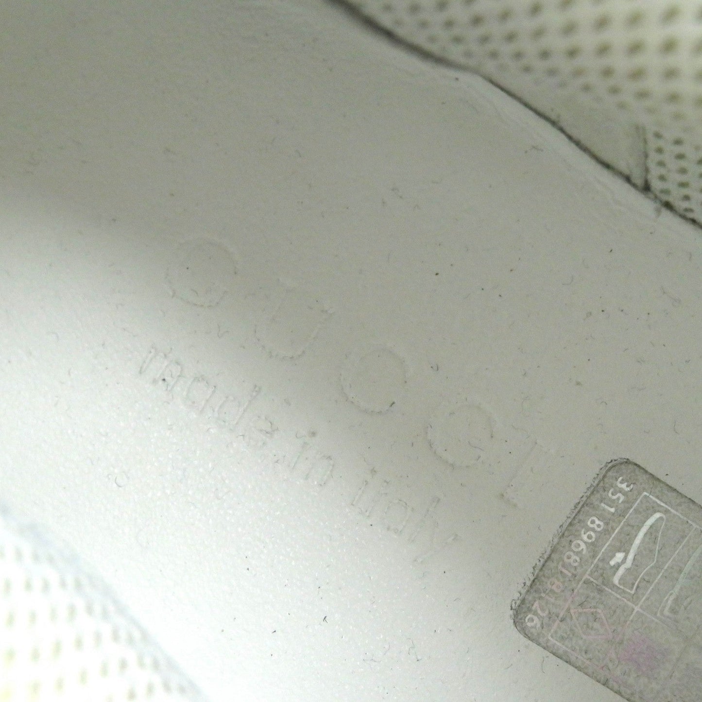 GUCCI Low cut sneakers 700290 leather White green basket 7