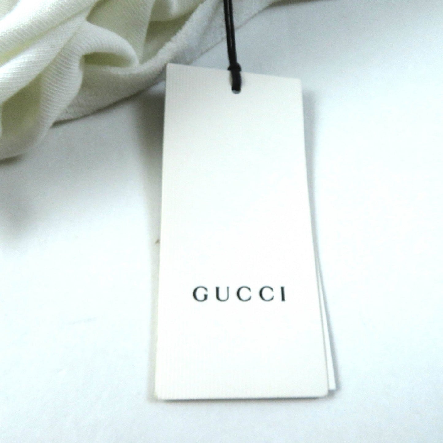 GUCCI Short sleeve polo shirt 599122 cotton white XS