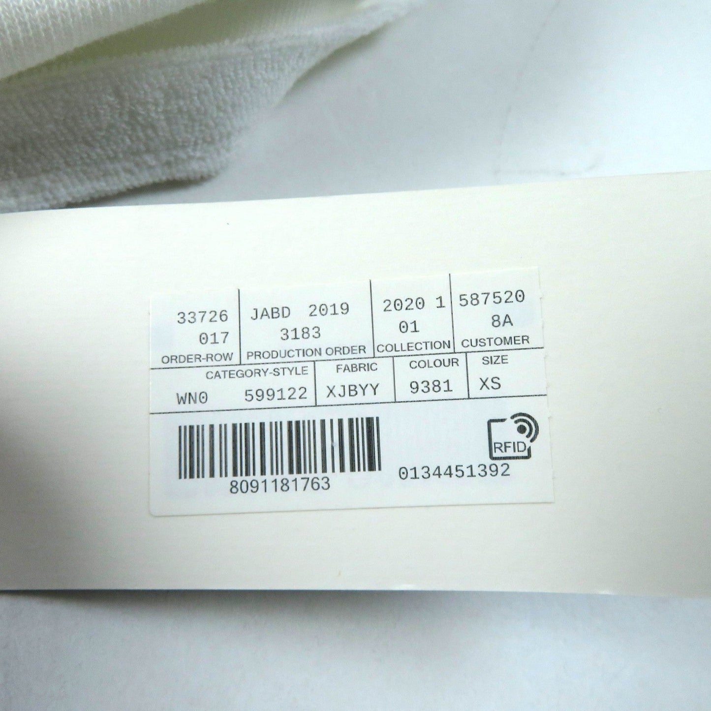 GUCCI Short sleeve polo shirt 599122 cotton white XS