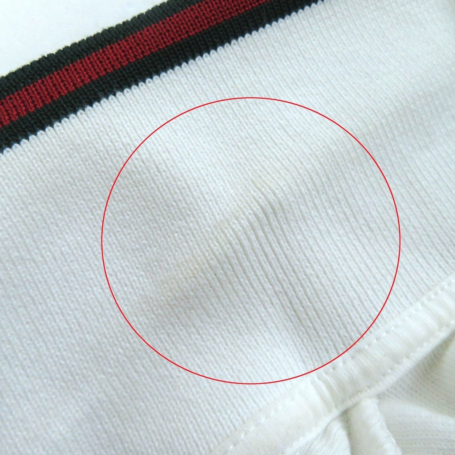 GUCCI Short sleeve polo shirt 599122 cotton white XS