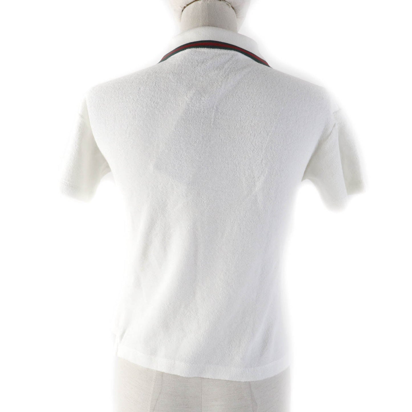 GUCCI Short sleeve polo shirt 599122 cotton white XS