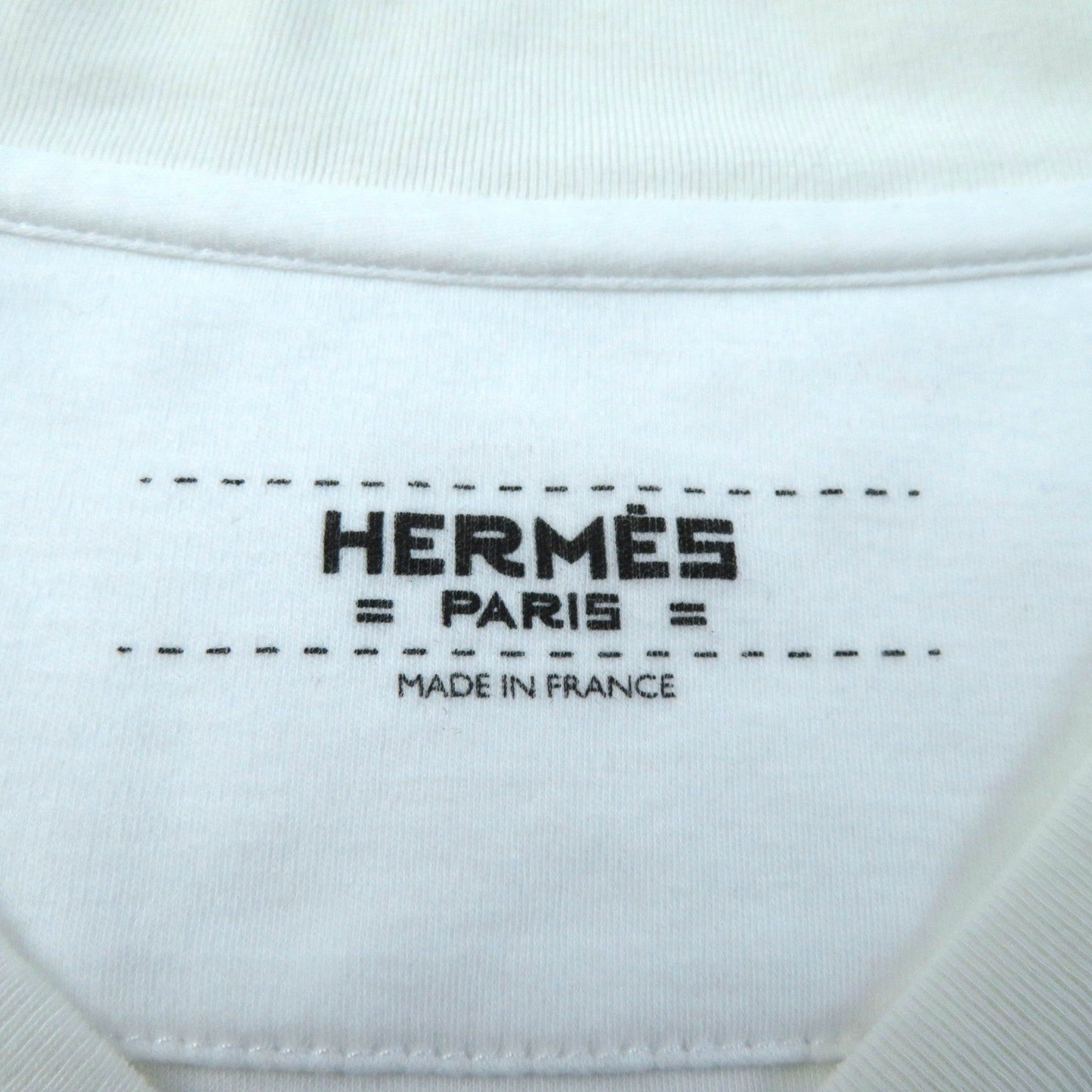 HERMES Short sleeve T-shirt cotton white 38