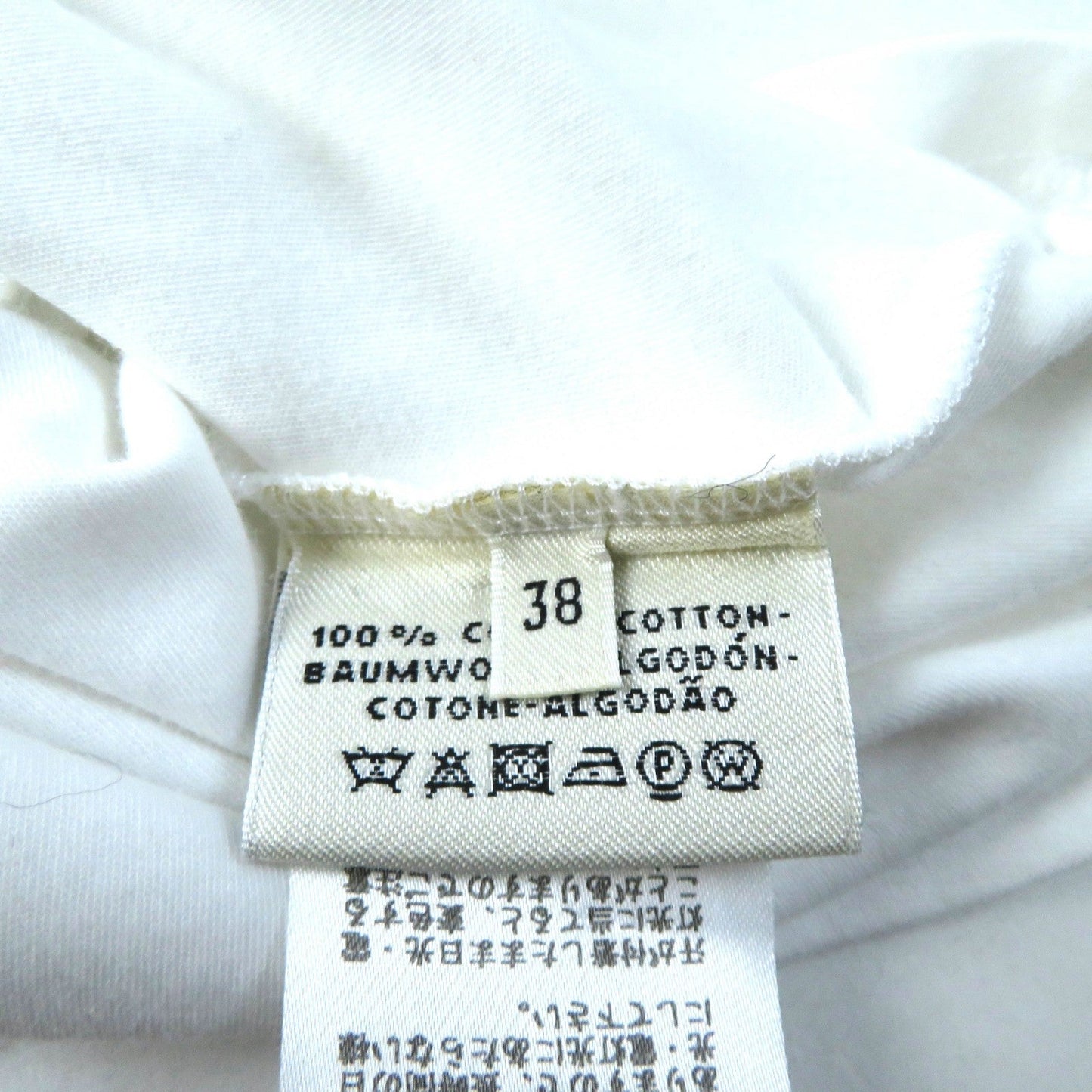 HERMES Short sleeve T-shirt cotton white 38