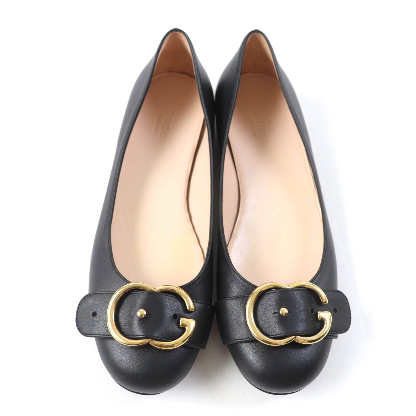 GUCCI Ballet shoes 428565 leather black 36