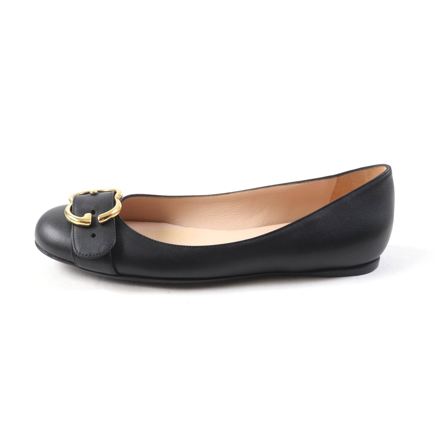 GUCCI Ballet shoes 428565 leather black 36