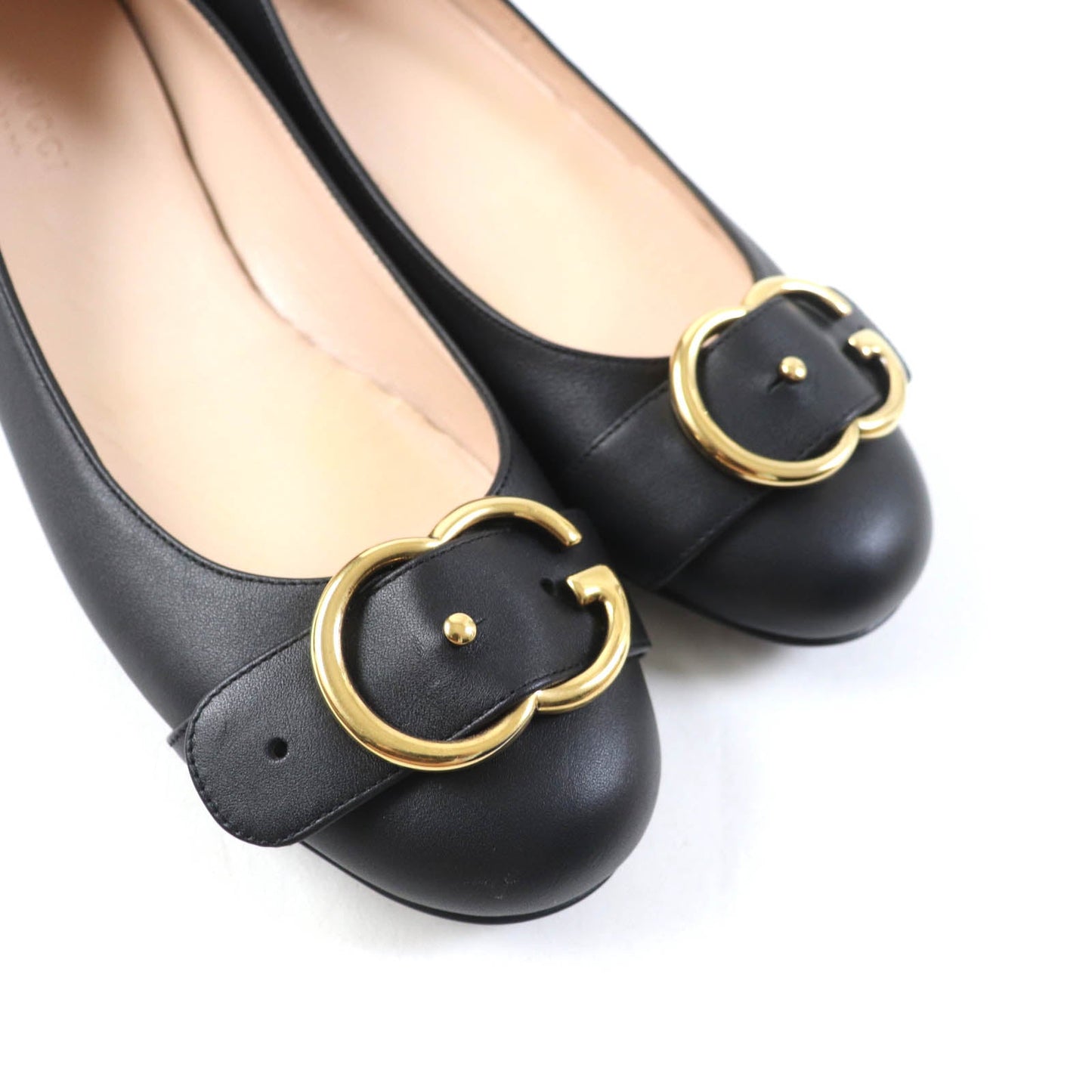 GUCCI Ballet shoes 428565 leather black 36