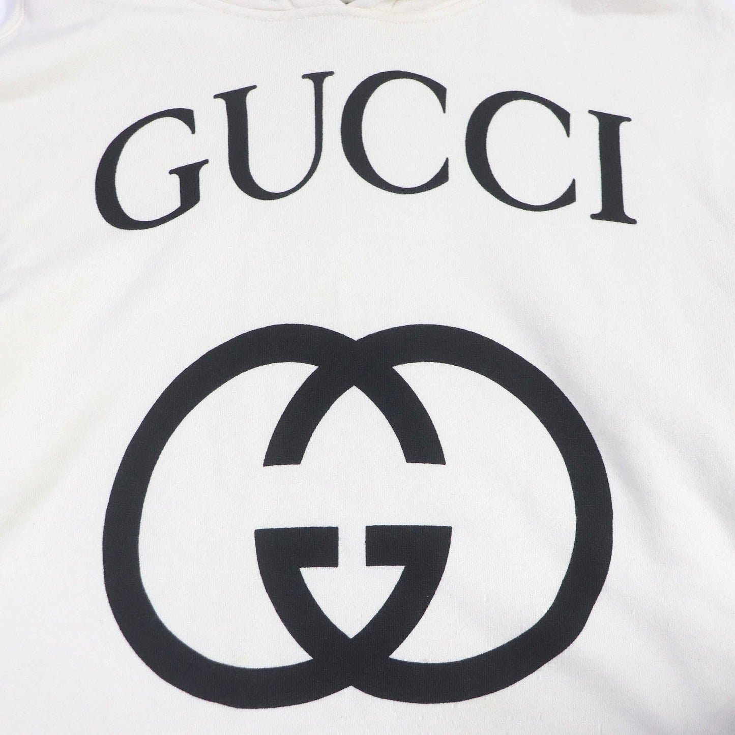 GUCCI Hoodie 475374 cotton Ivory XS