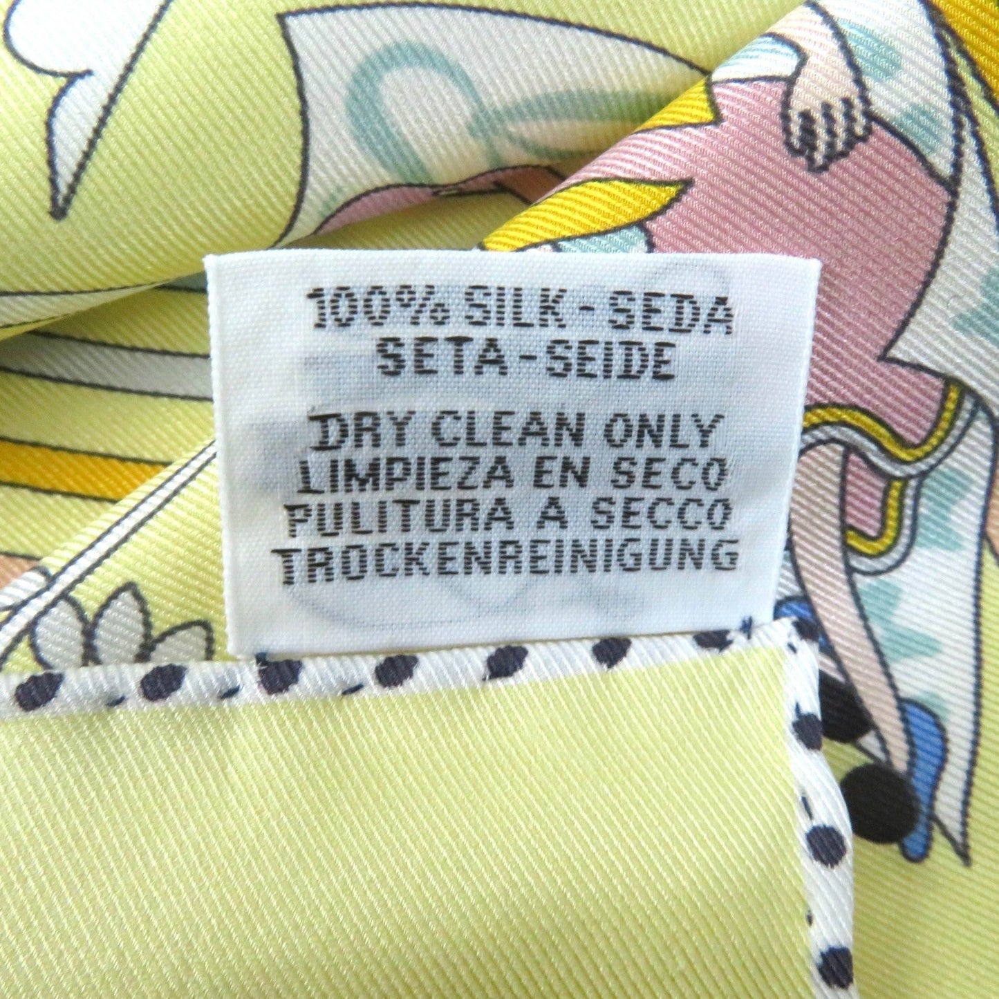 HERMES scarf silk Multi Carre70 Carres Volants Flying Carre