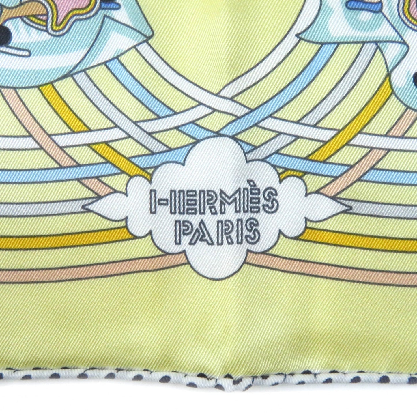 HERMES scarf silk Multi Carre70 Carres Volants Flying Carre