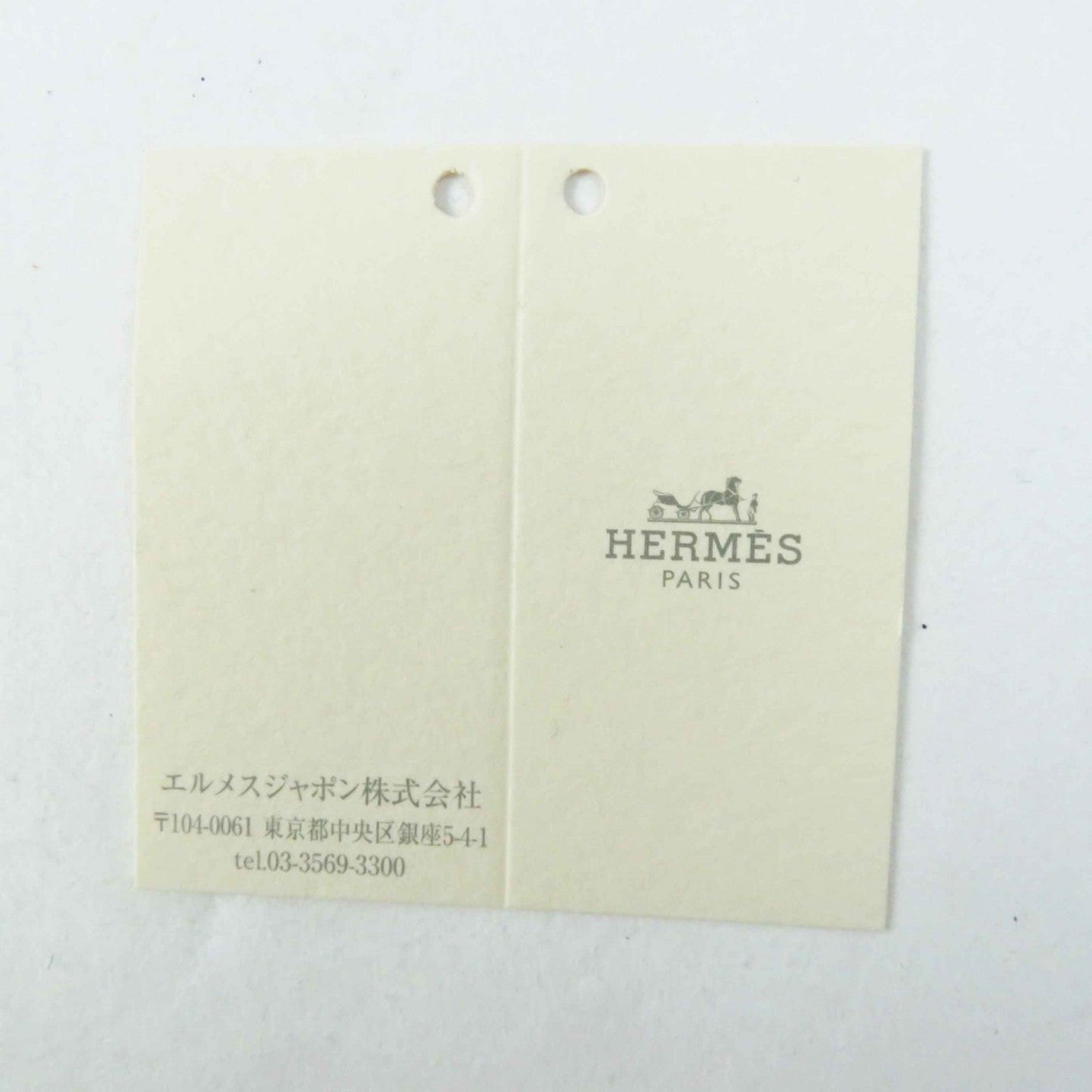 HERMES Other miscellaneous goods brass Silver Scarf Hanging Set