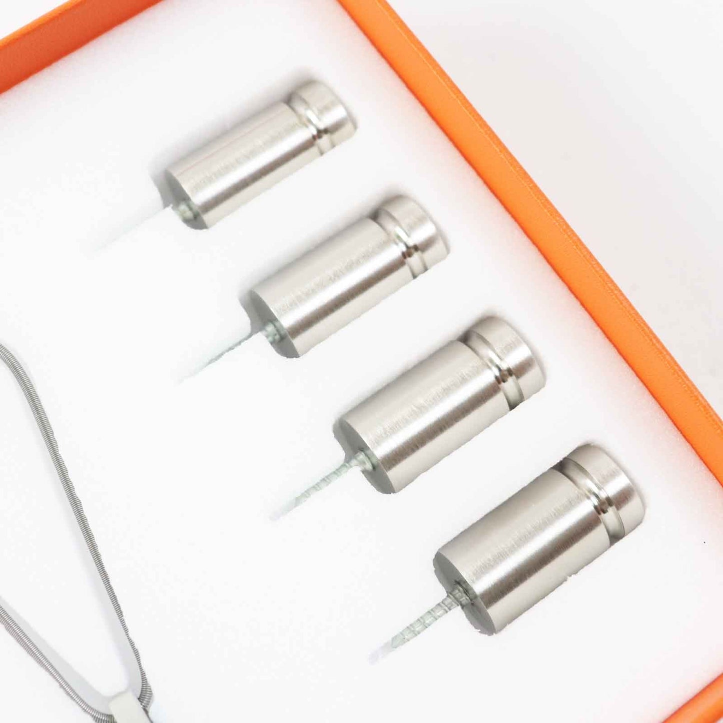 HERMES Other miscellaneous goods brass Silver Scarf Hanging Set