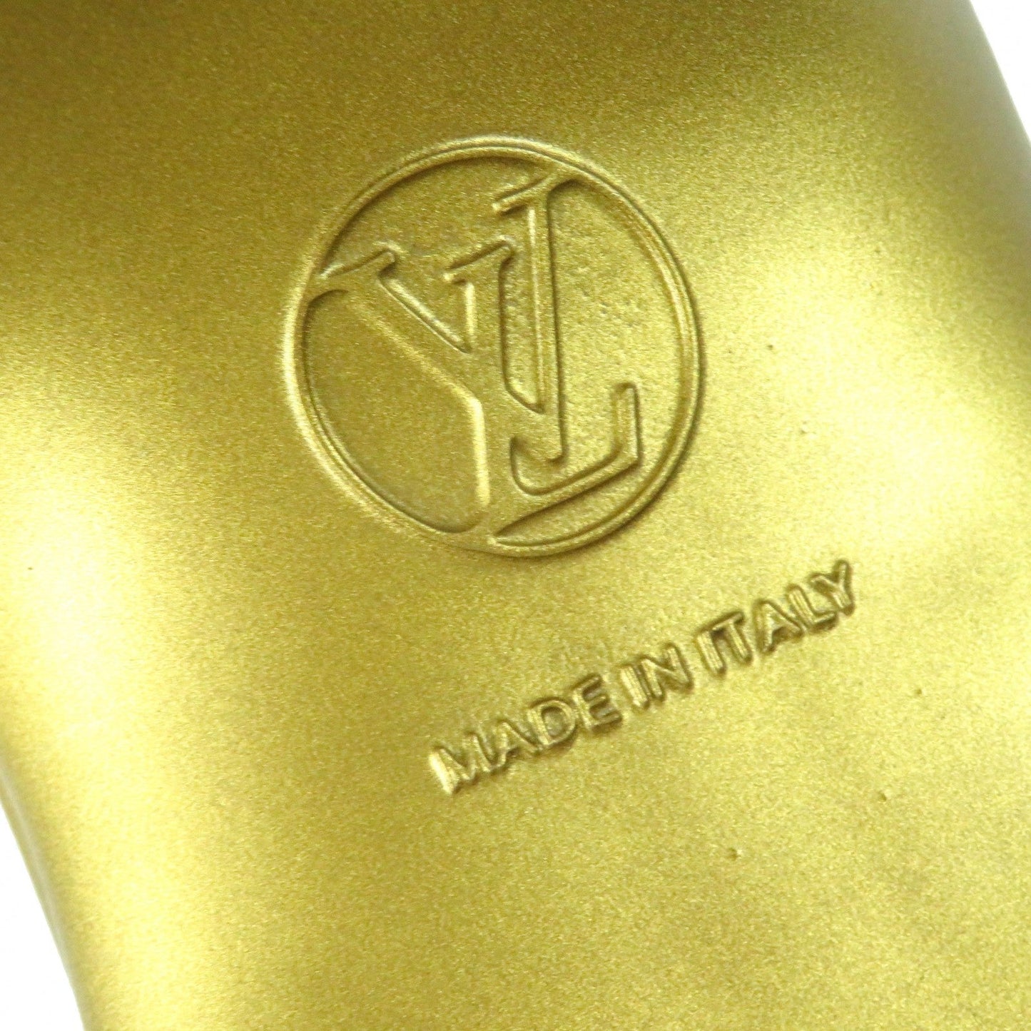 LOUIS VUITTON Ankle boots leather White Black Gold Arclight line 37