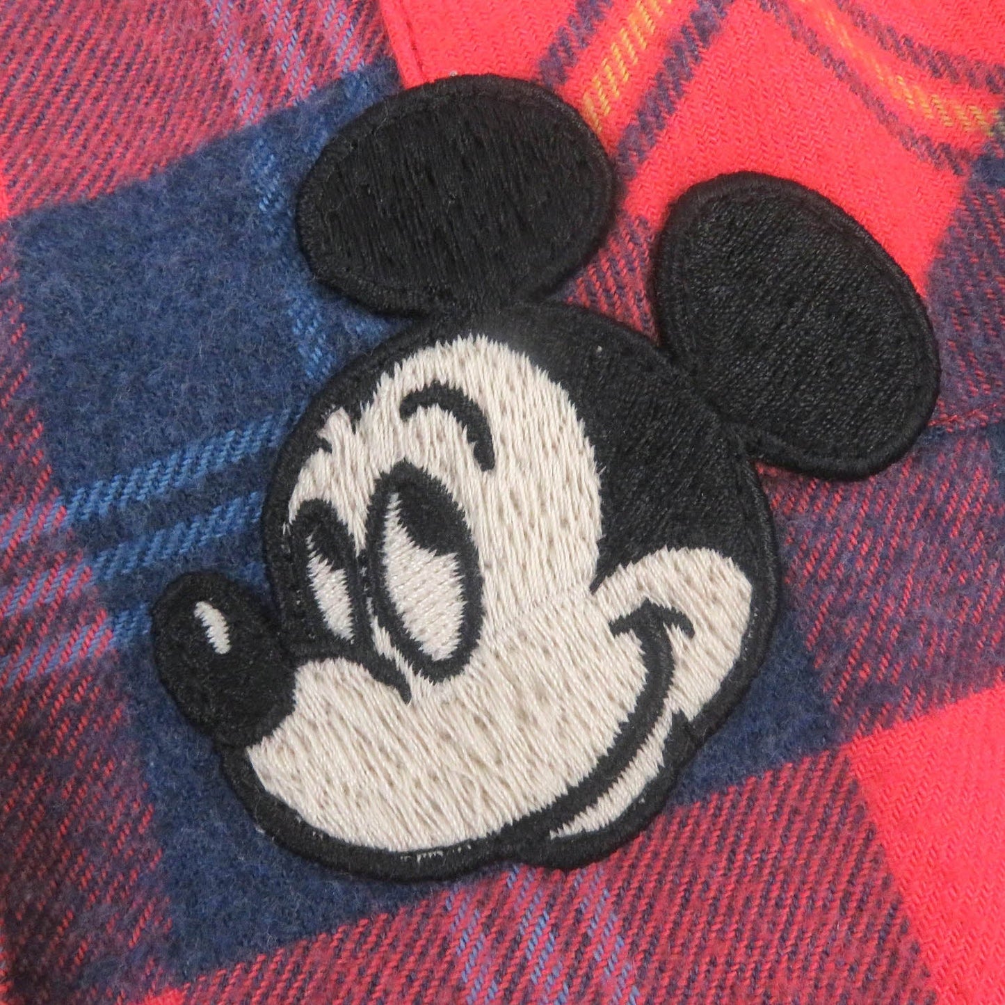 GUCCI Long sleeve shirt 591242 cotton multicolor DISNEY collaboration jacket Check Mickey patch 44