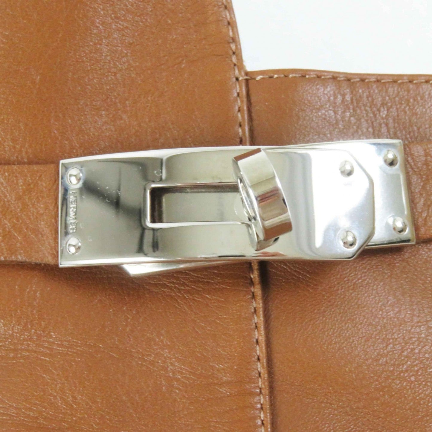 HERMES short boots leather Brown JOUEUSE 38.5