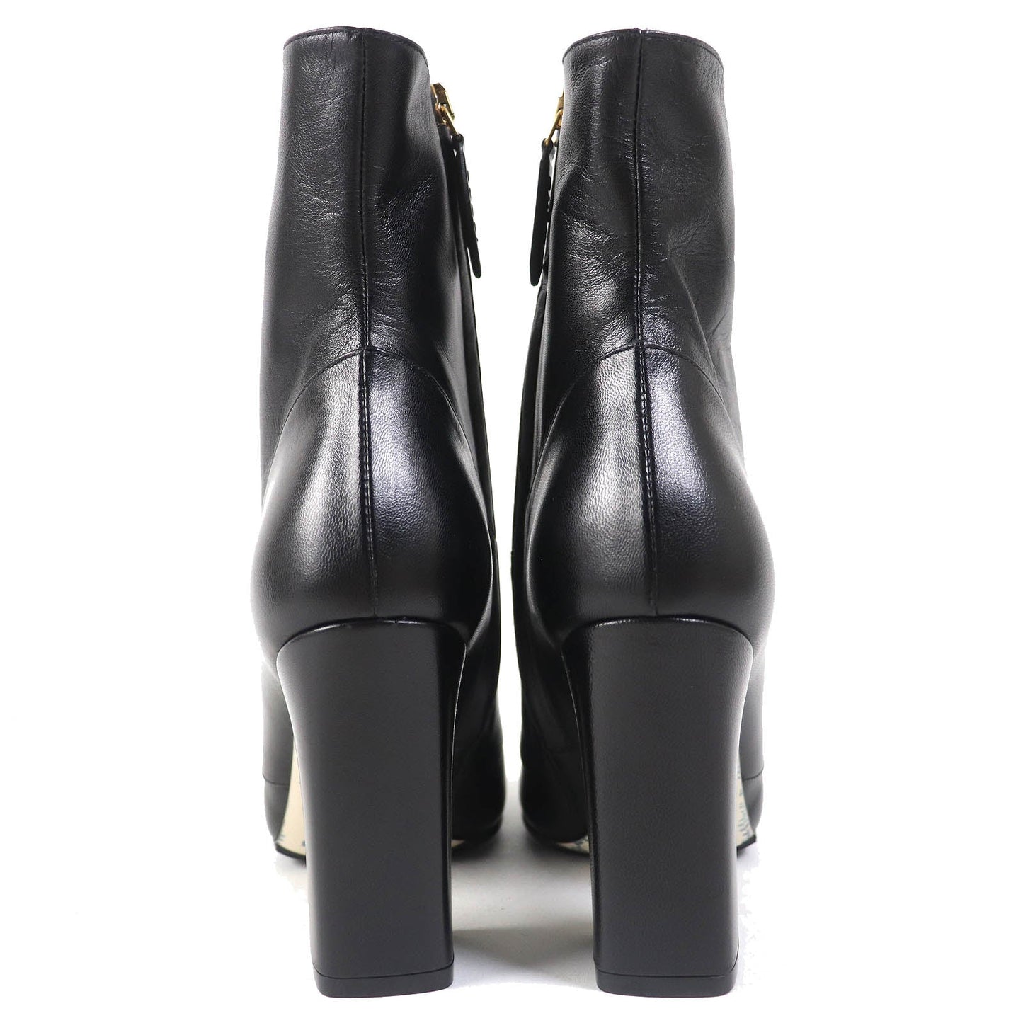 GUCCI Ankle boots 549694 leather black 36 1/2